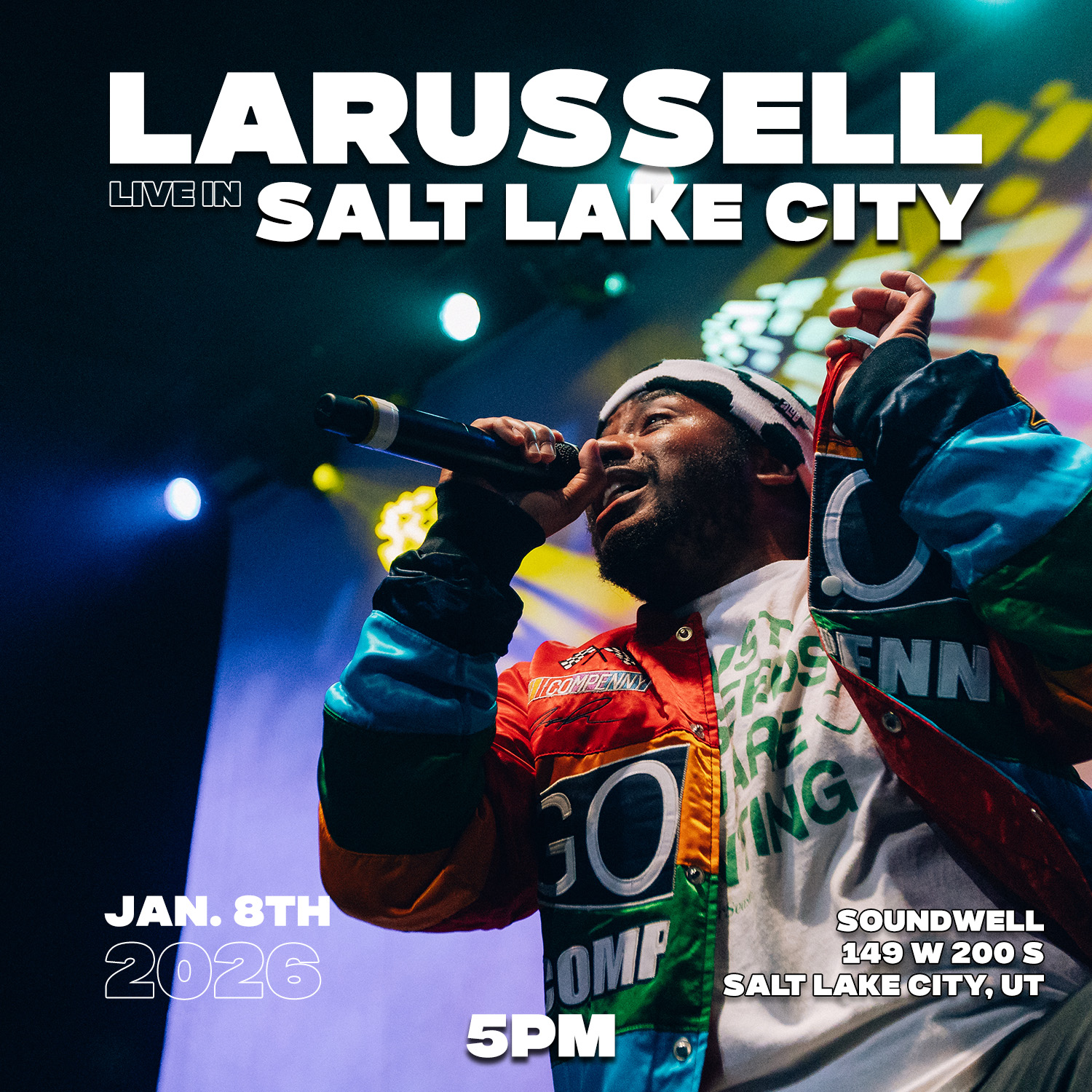 Soundwell SLC - In Case You Missed It📣 LaRussell is coming... | Facebook