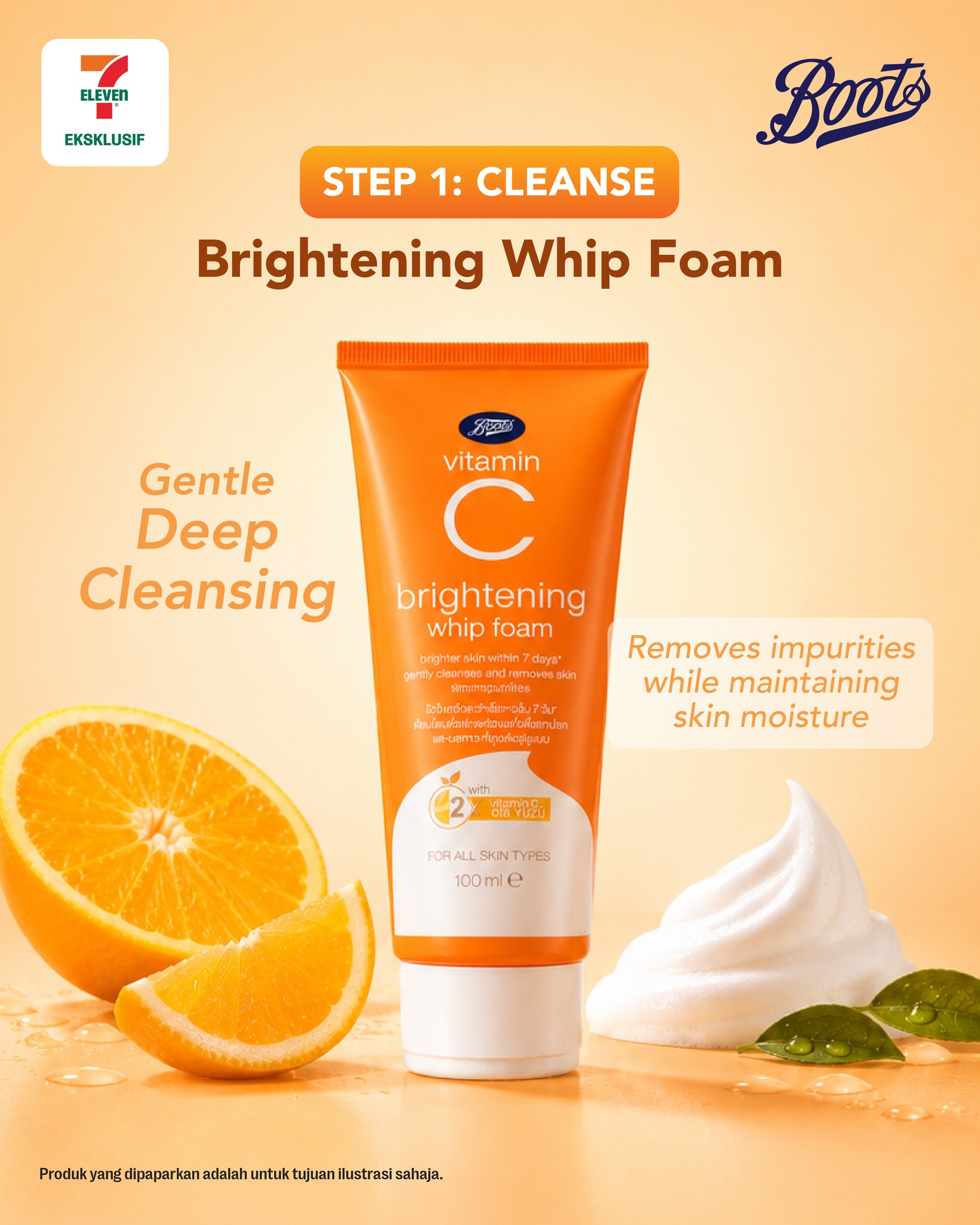 👉 Swipe to discover how to get brighter-looking skin in 7 days! It doesn't have to be complicated—just 4 simple steps with the Boots Vitamin C Brightening Range. Your daily glow routine