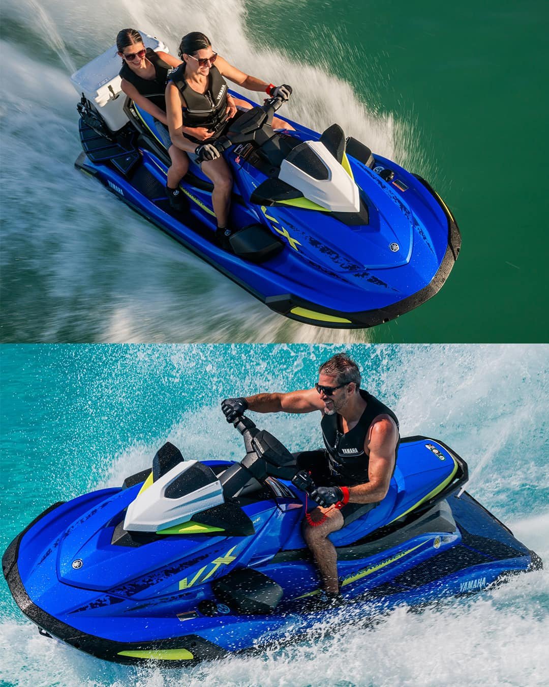 One WaveRunner. A hundred ways to enjoy it. The 2027 Yamaha VX