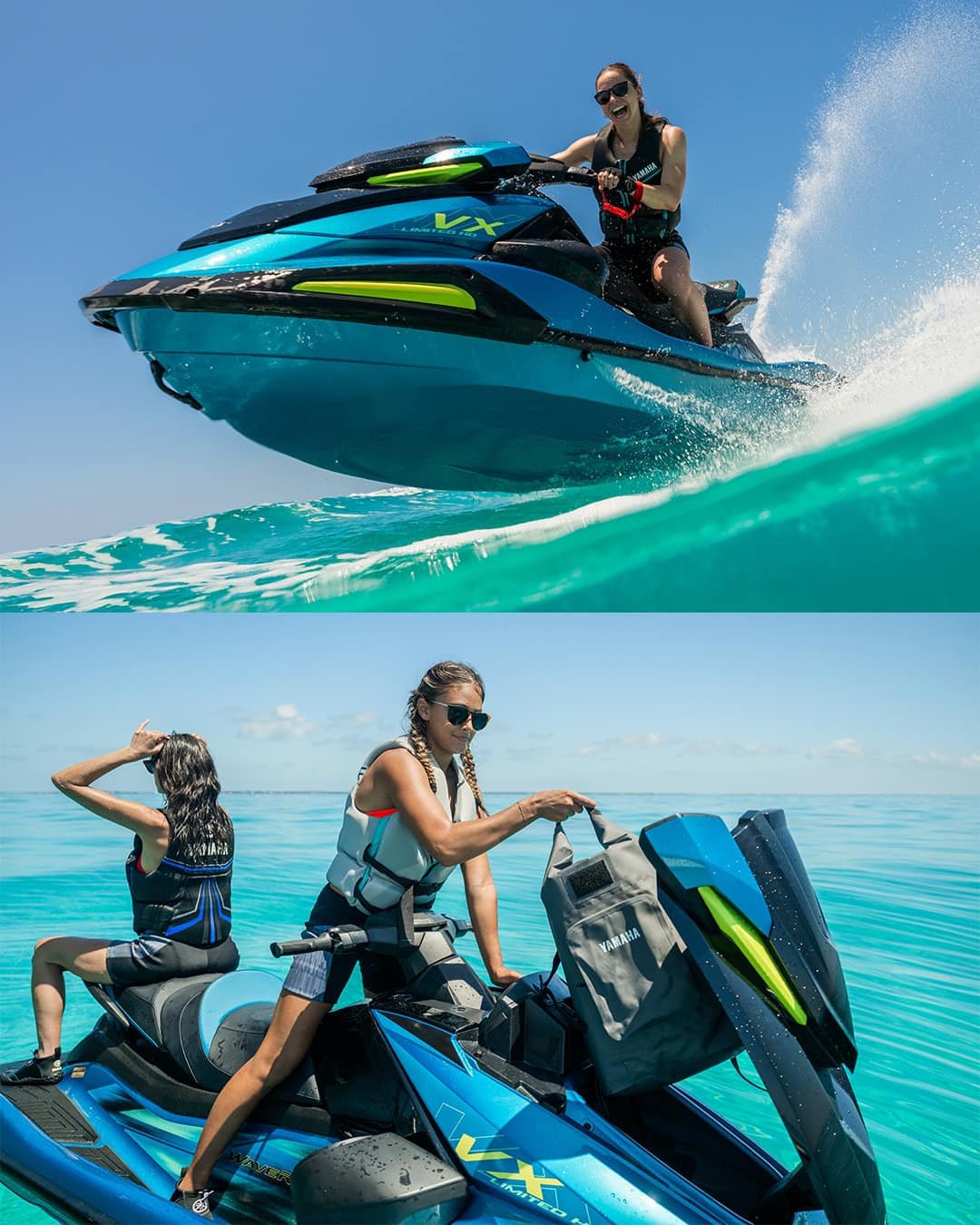 One WaveRunner. A hundred ways to enjoy it. The 2027 Yamaha VX