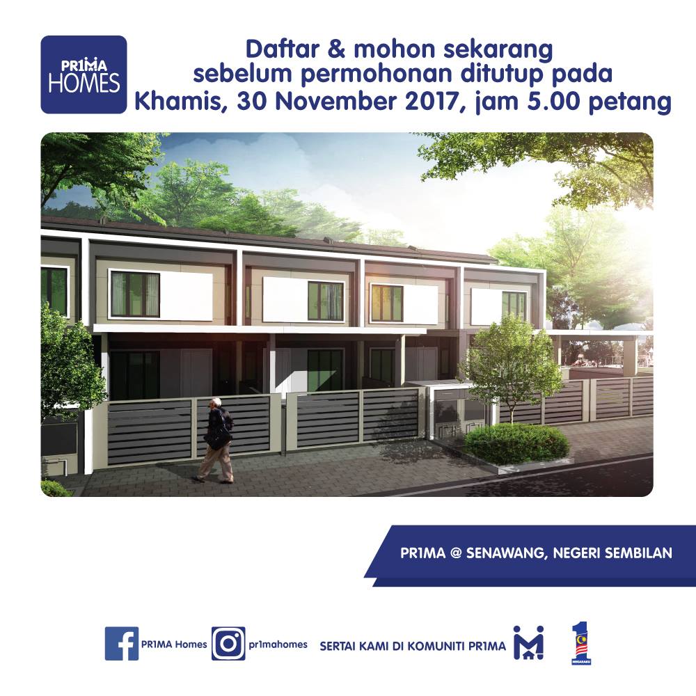 Pr1ma Homes Jadi Sebahagian Daripada Komuniti Pr1ma Facebook