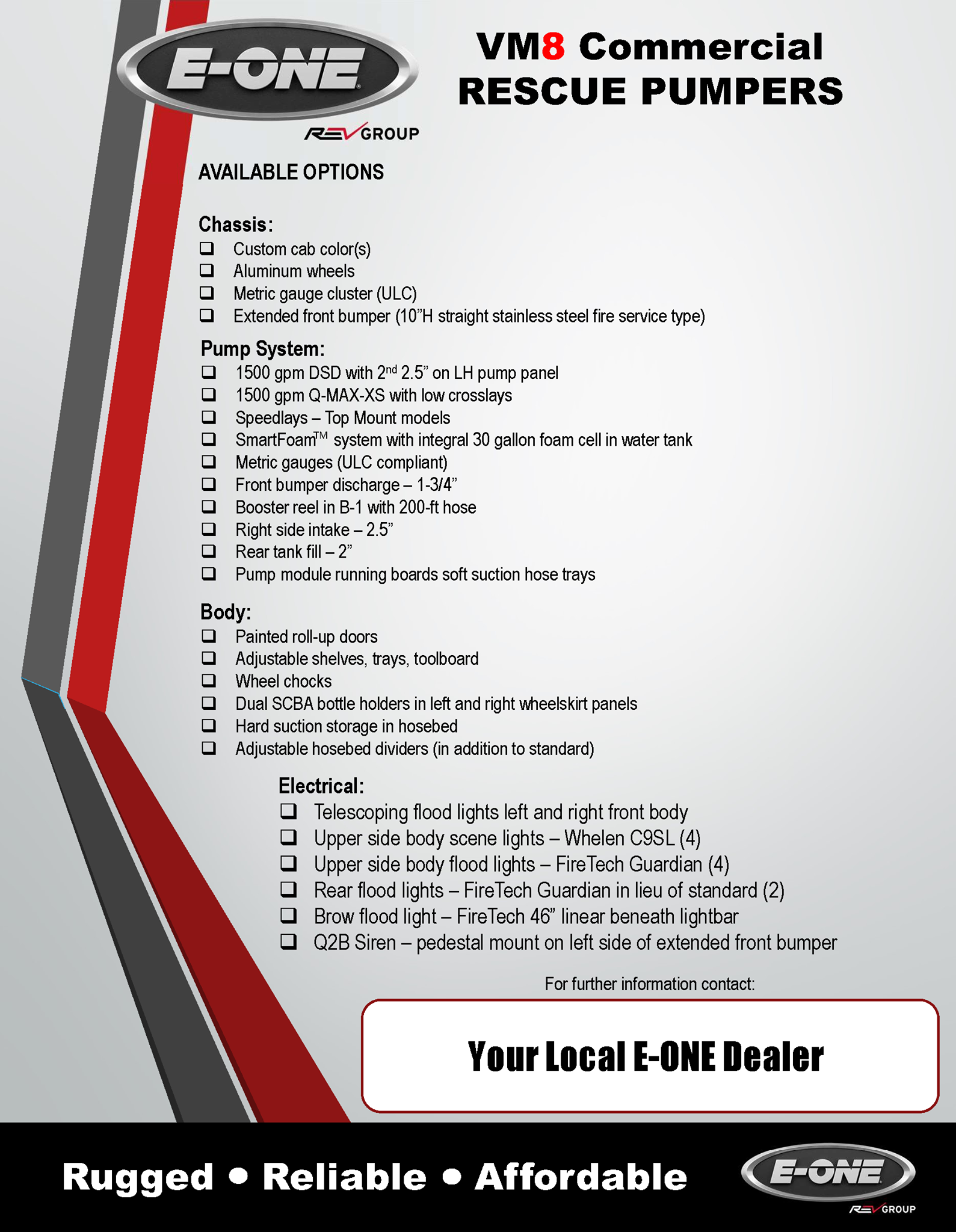 E-ONE VM8 Commercial Rescue... - Fire Apparatus Concepts | Facebook