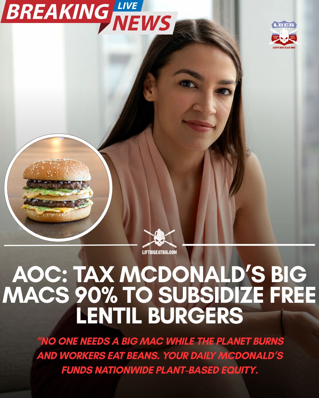 Lift - AOC JUST DROPPED THE MOST INSANE TAX PROPOSAL IN HISTORY AOC at ...