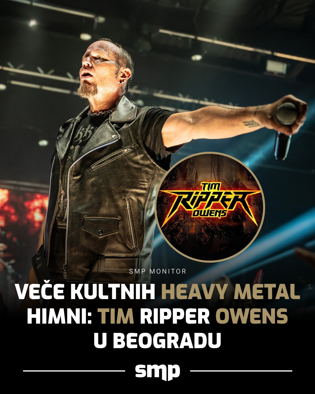 Serbian - Legendarni heavy metal pevač Tim Ripper Owens (KK’s Priest ...