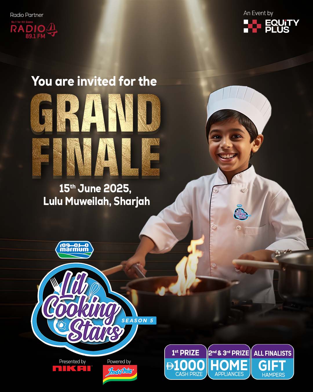 EquityPlus - Lil Cooking Star is back! Join us for a fun evening on ...