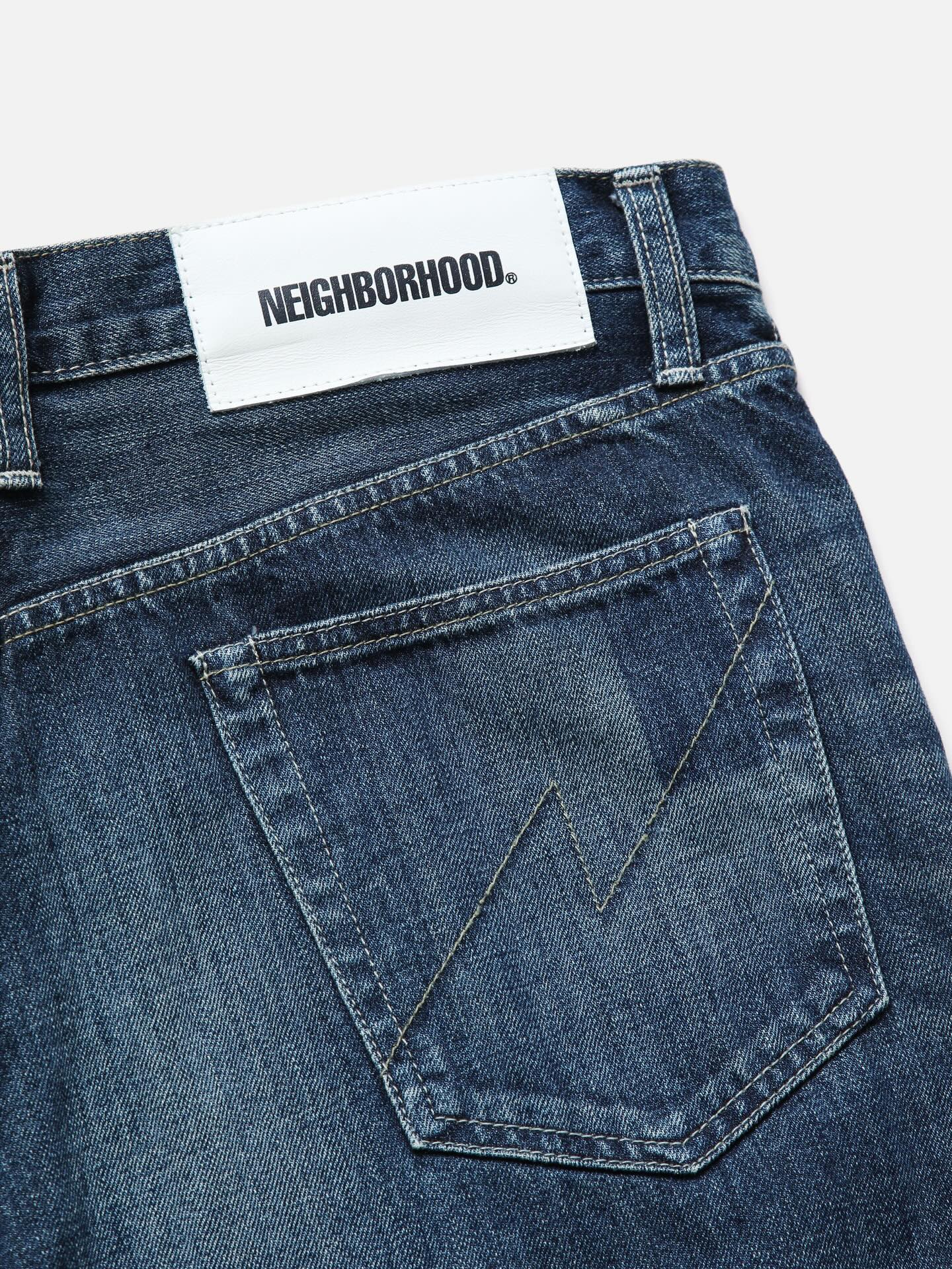NEIGHBORHOOD NEW ARRIVAL @neighborhood_official WASHED DENIM DP
