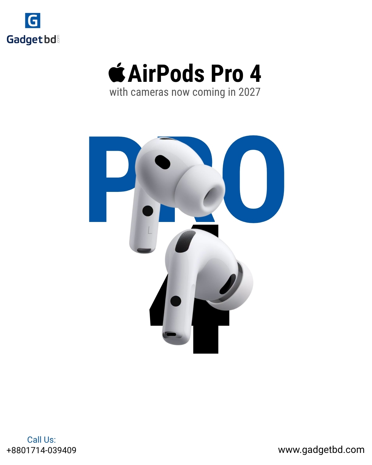Apple will reportedly launch new AirPods Pro 4 with cameras in 