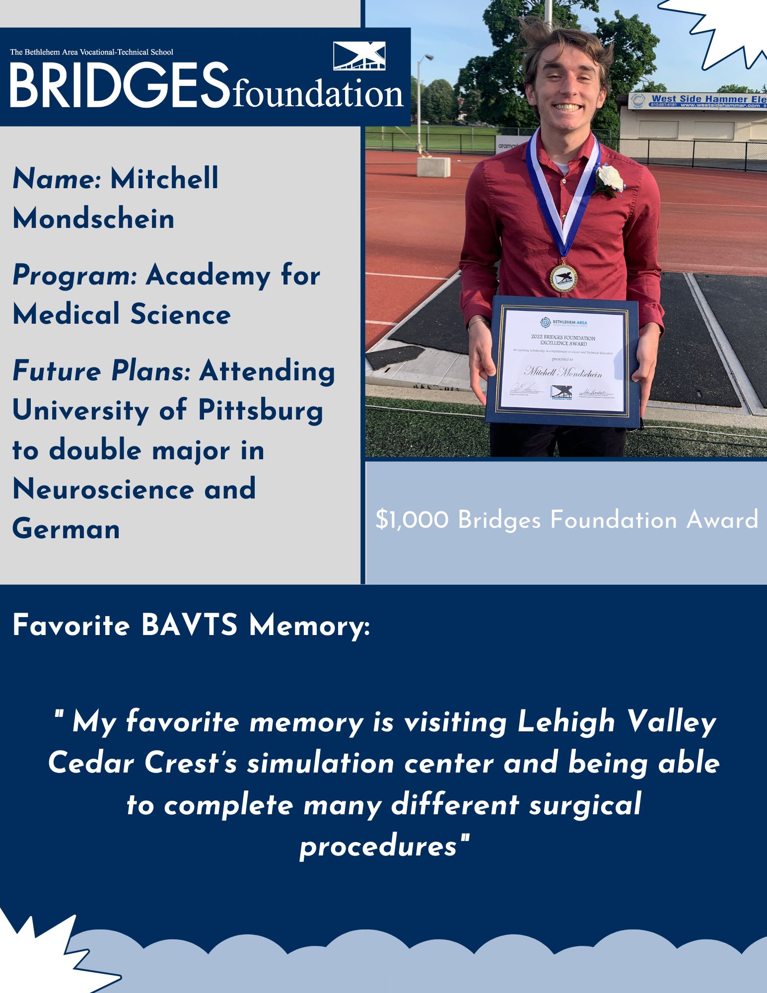 Today's Excellence Awards... - The Bridges Foundation -Bavts
