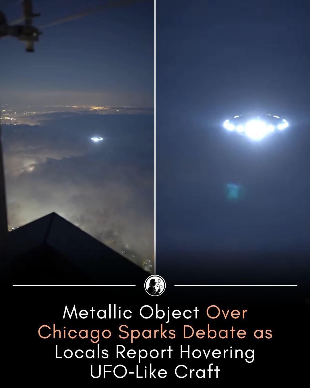 Hidden - A strange metallic object was spotted peeking just above a ...