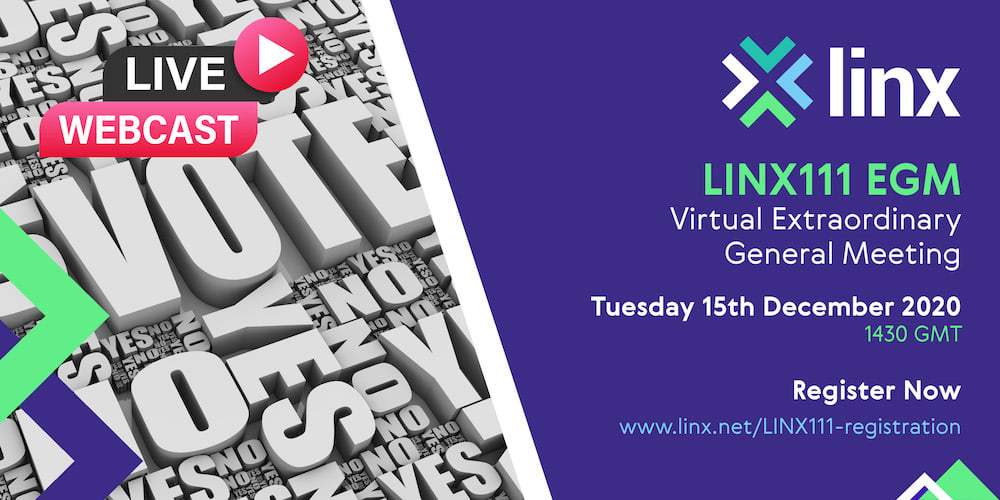 On 15th December we have... - LINX - London Internet Exchange | Facebook