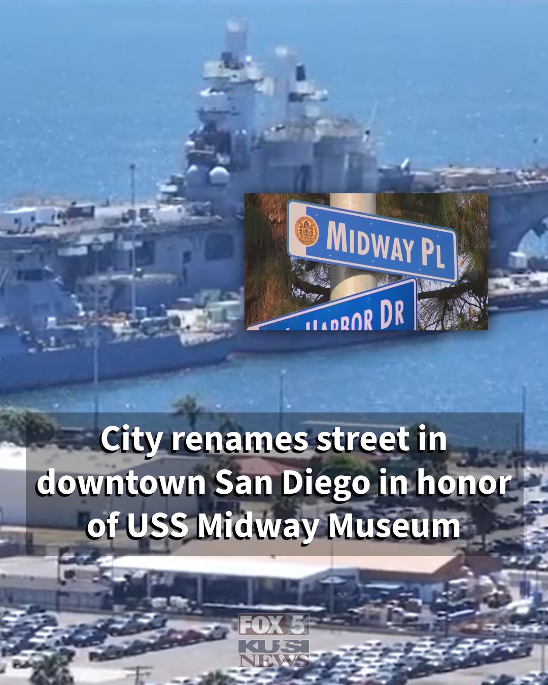 FOX - San Diego city leaders unveiled a new street sign, officially ...