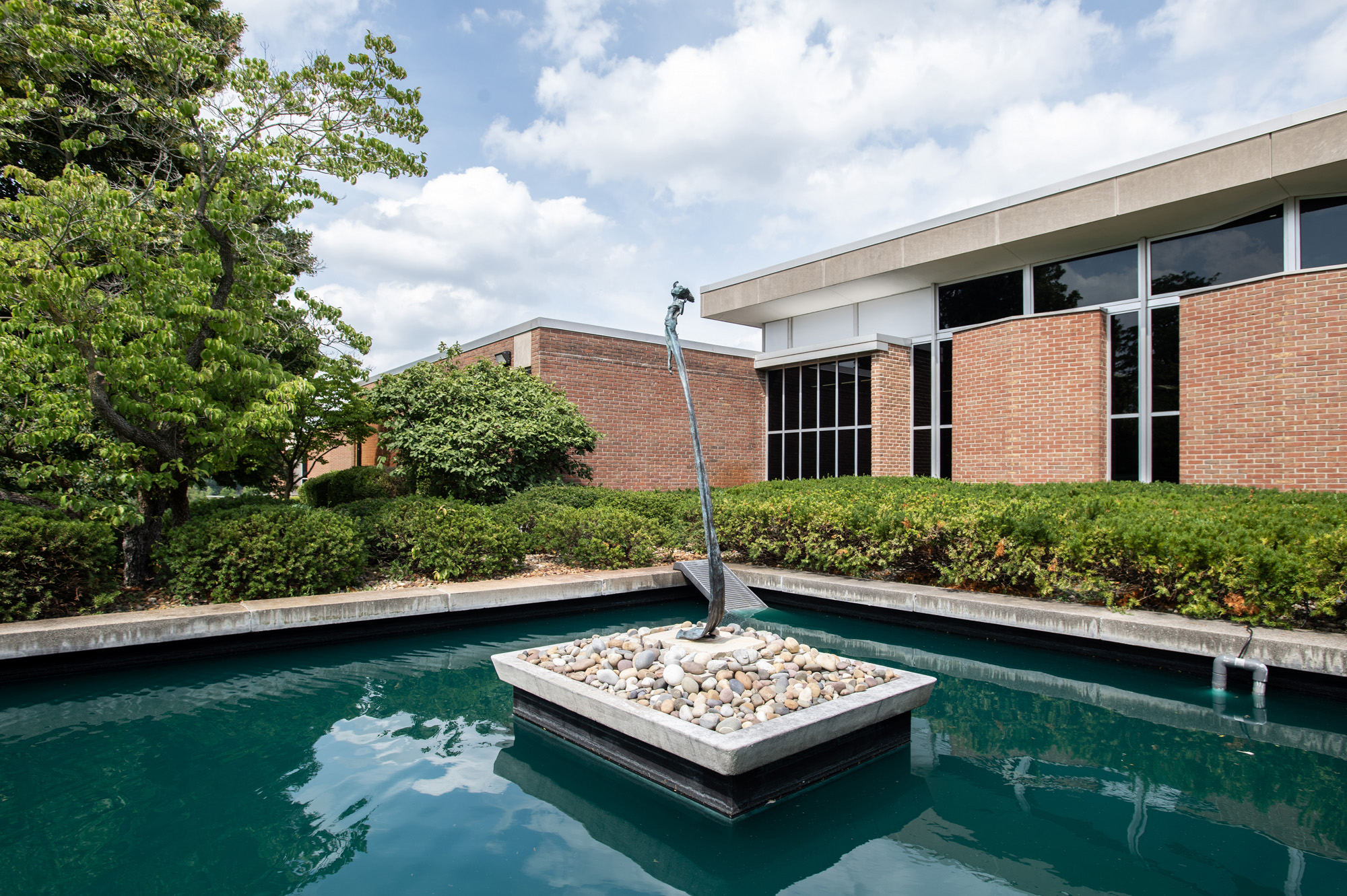 Among the many new sculptures installed on KCC campuses this