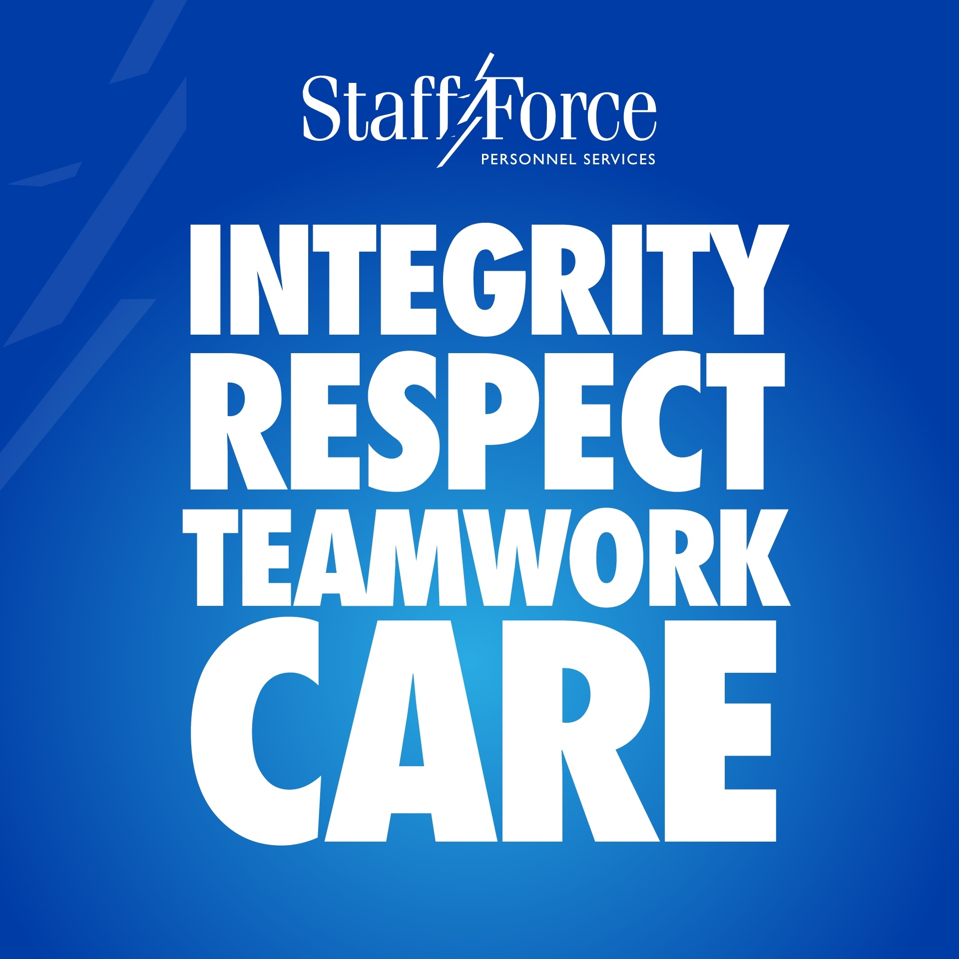 Staff - At Staff Force, our values aren’t just slogans, they’re our ...