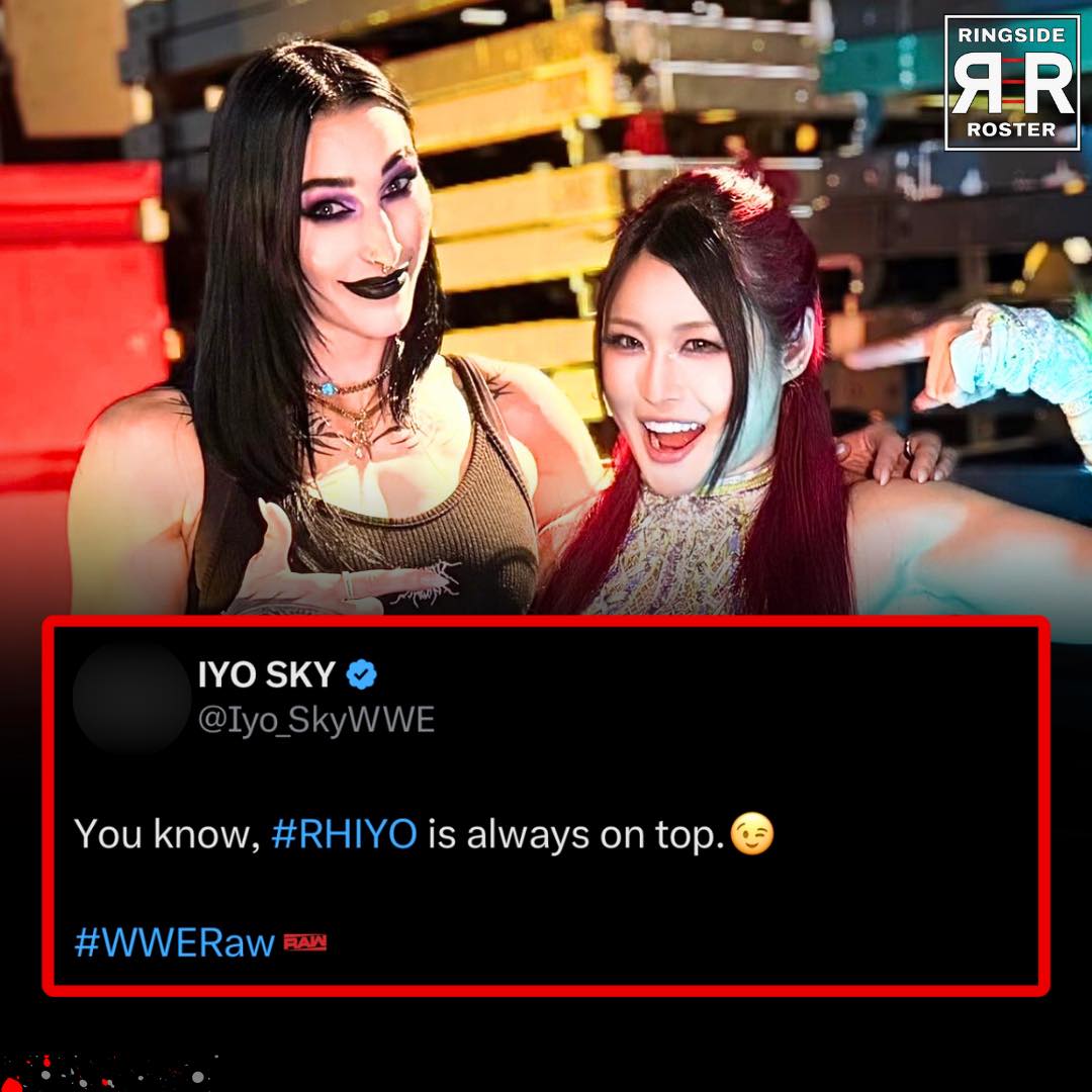 The Ringside - Rhea Ripley & IYO Sky (RHIYO) comment on standing tall ...