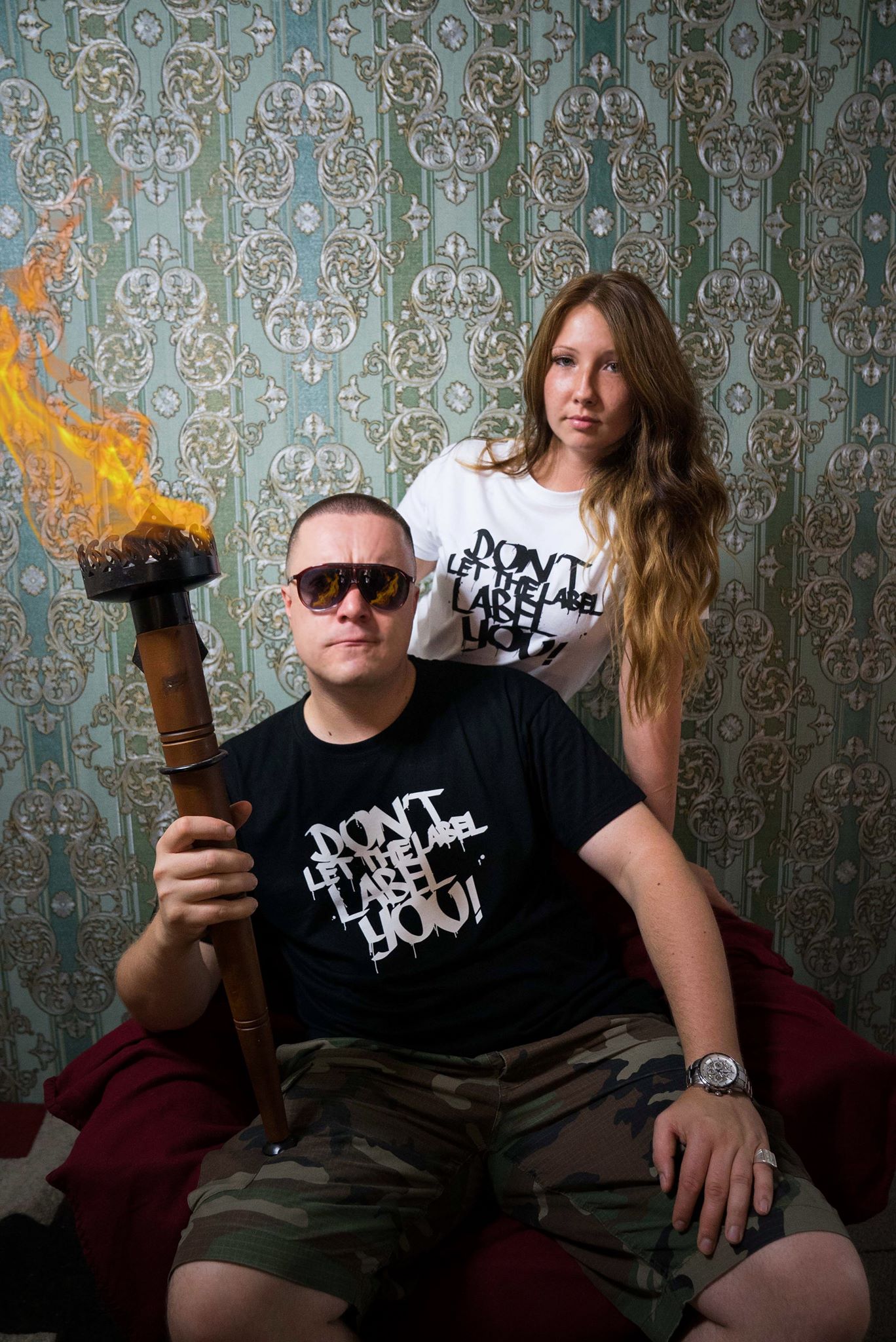 Jafos Dltlly shirt black/white auf www.jafos ...