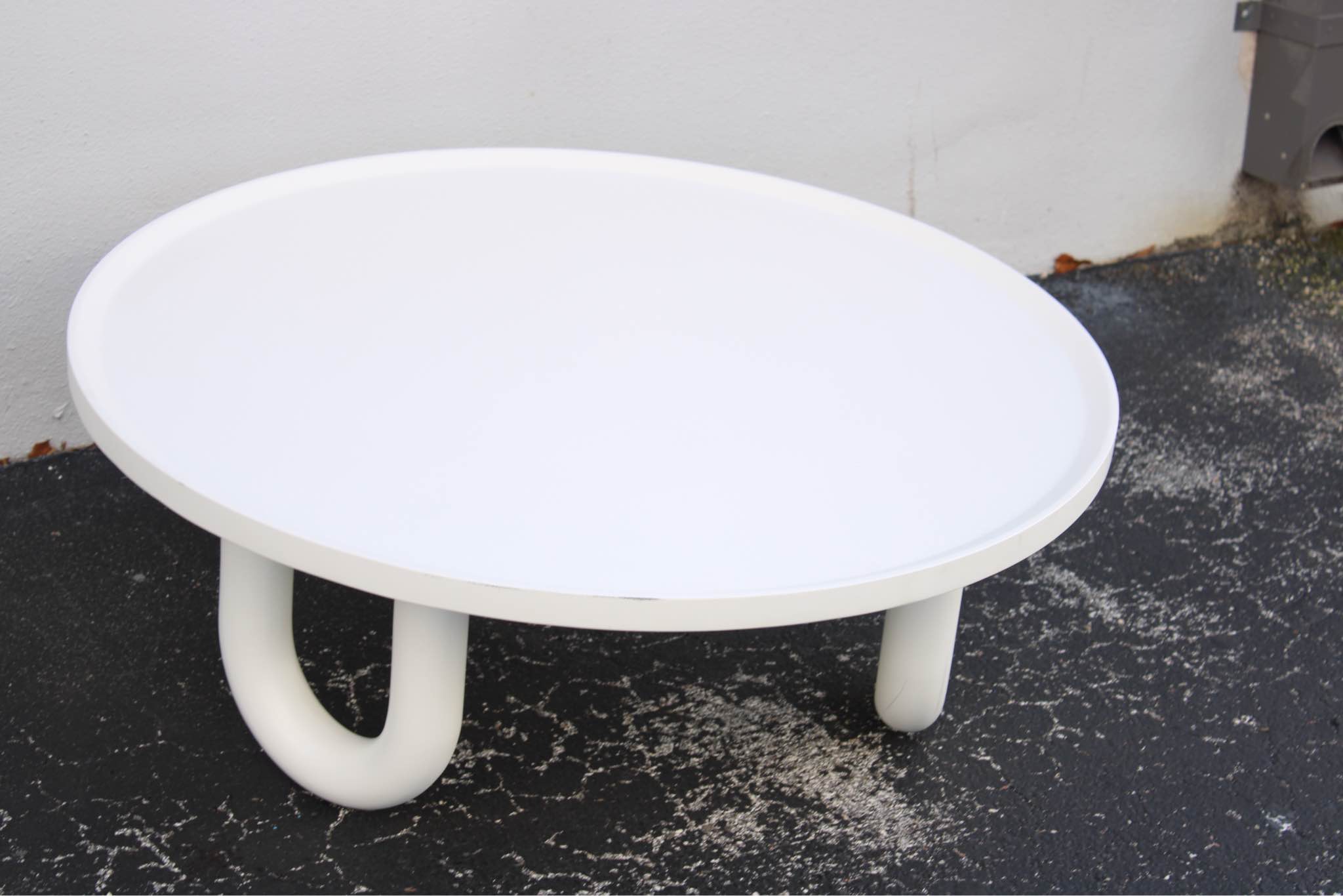 Modani Alabaster White Round Coffee Table – Modern Designer Piece ...
