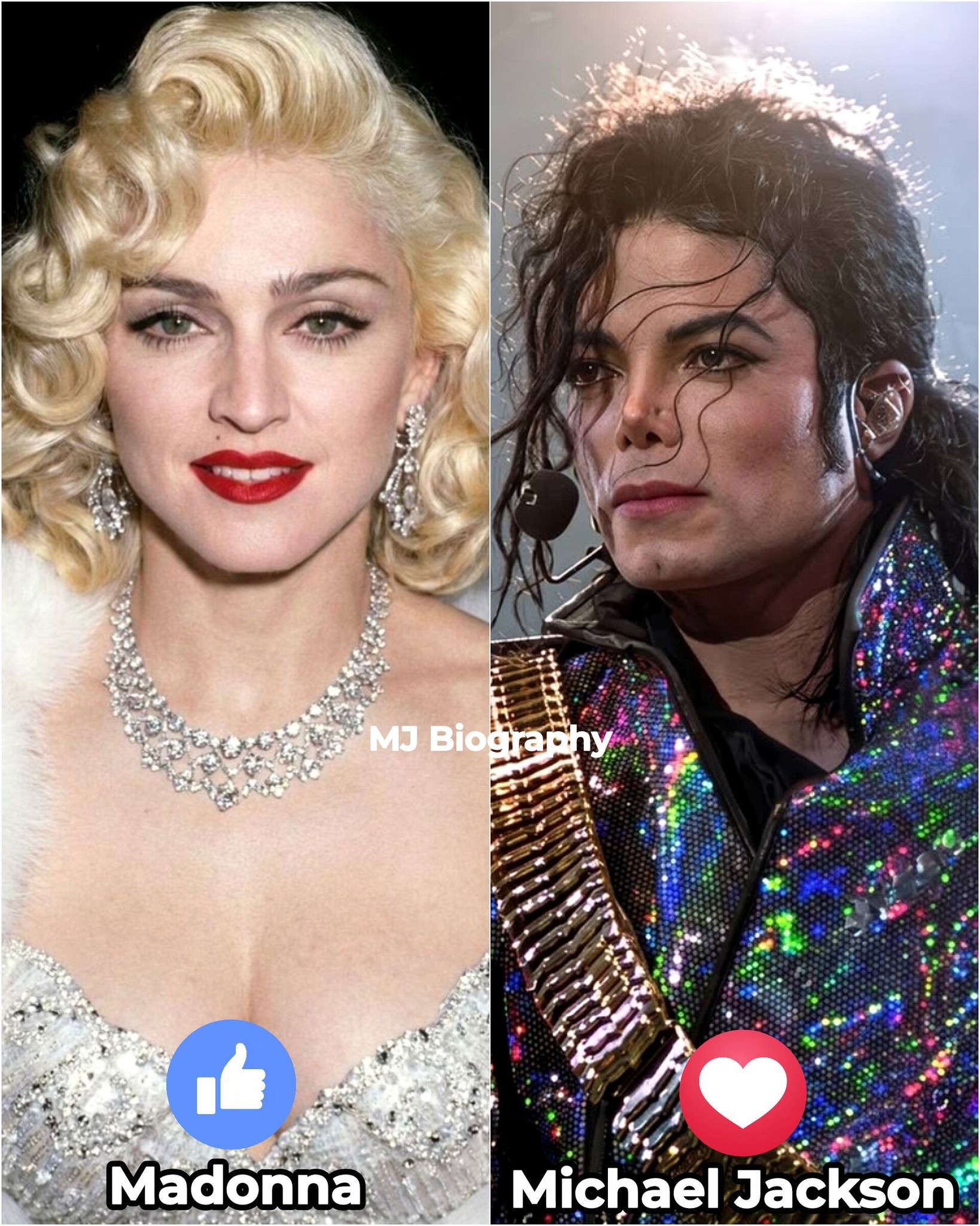 ✨ Madonna vs Michael Jackson 🎤🔥 The Queen of Pop vs The King of