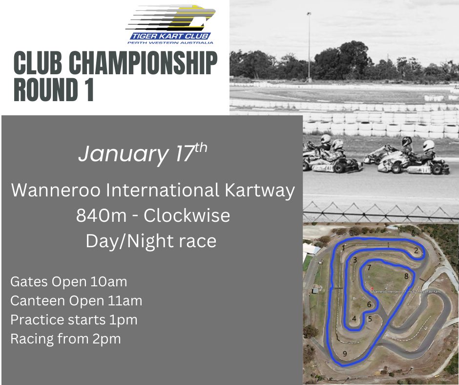 Tiger Kart Club - 🏁 ENTRIES OPEN – TKC Club Championship... | Facebook