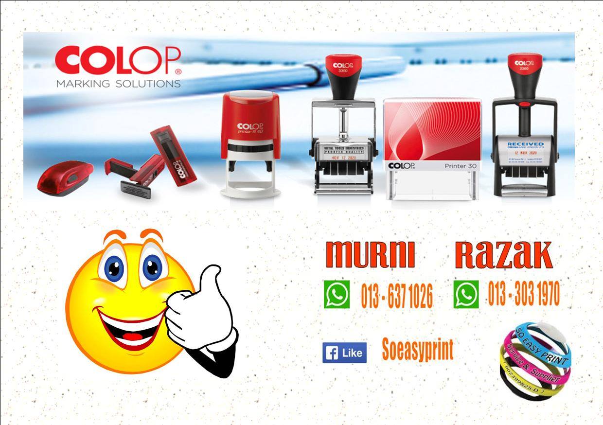 Soeasyprint - CAP GETAH (RUBBER STAMP) Pelbagai jenis, saiz dan bentuk ...
