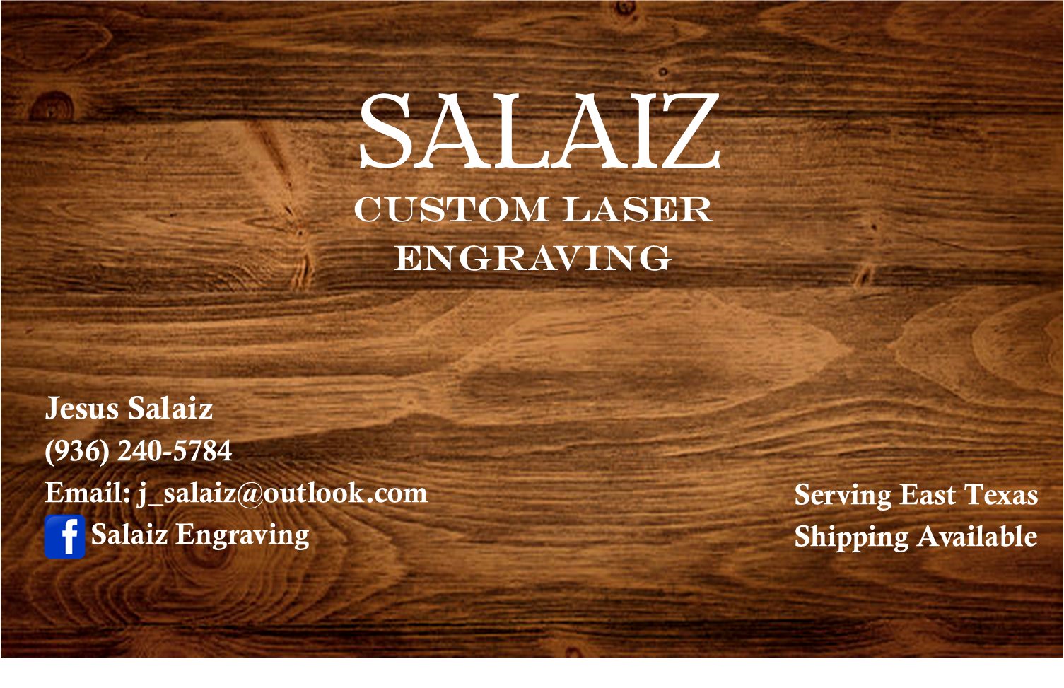 Salaiz Engraving | Diboll TX