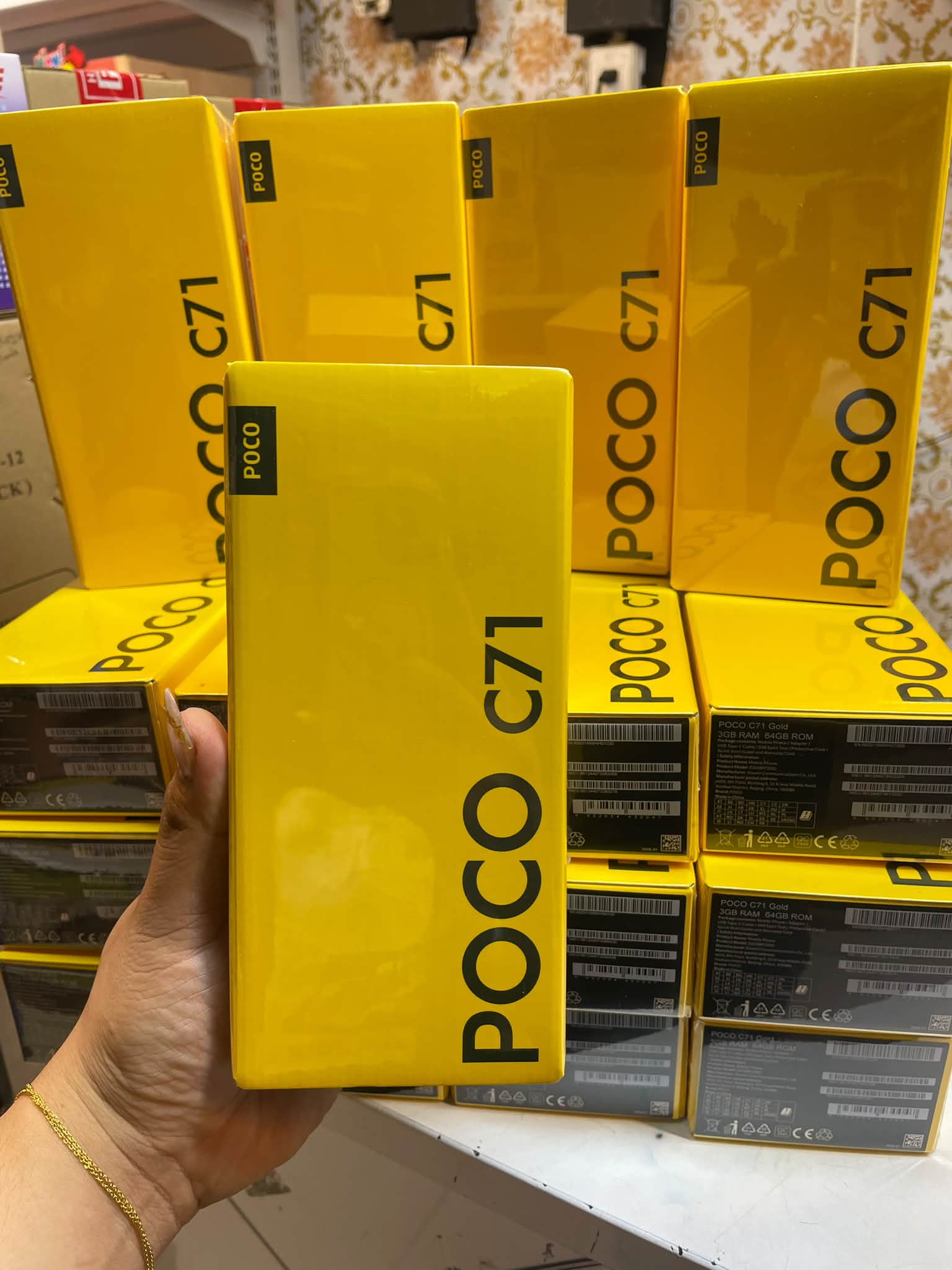 Available Poco C71--(-6/64---3500 ) BrandNew Original New Model