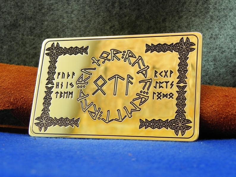 Rune spell talisman, It used to... - Northerndragoncrafts