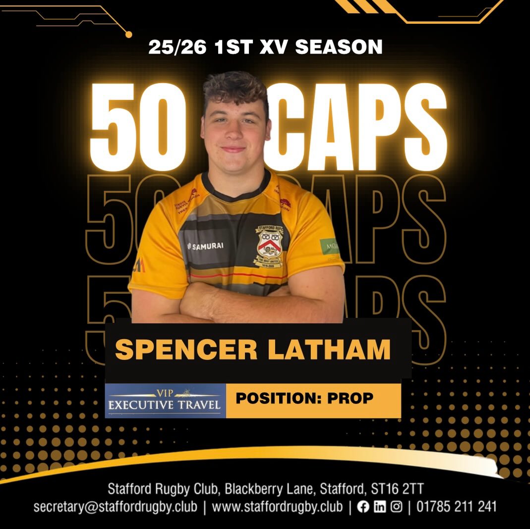 🚨 50 CAPS 🚨 Two of our players have... - Stafford Rugby Club | Facebook