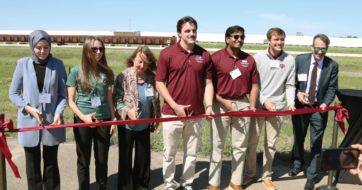 Texas A&M opens detonation research test facility