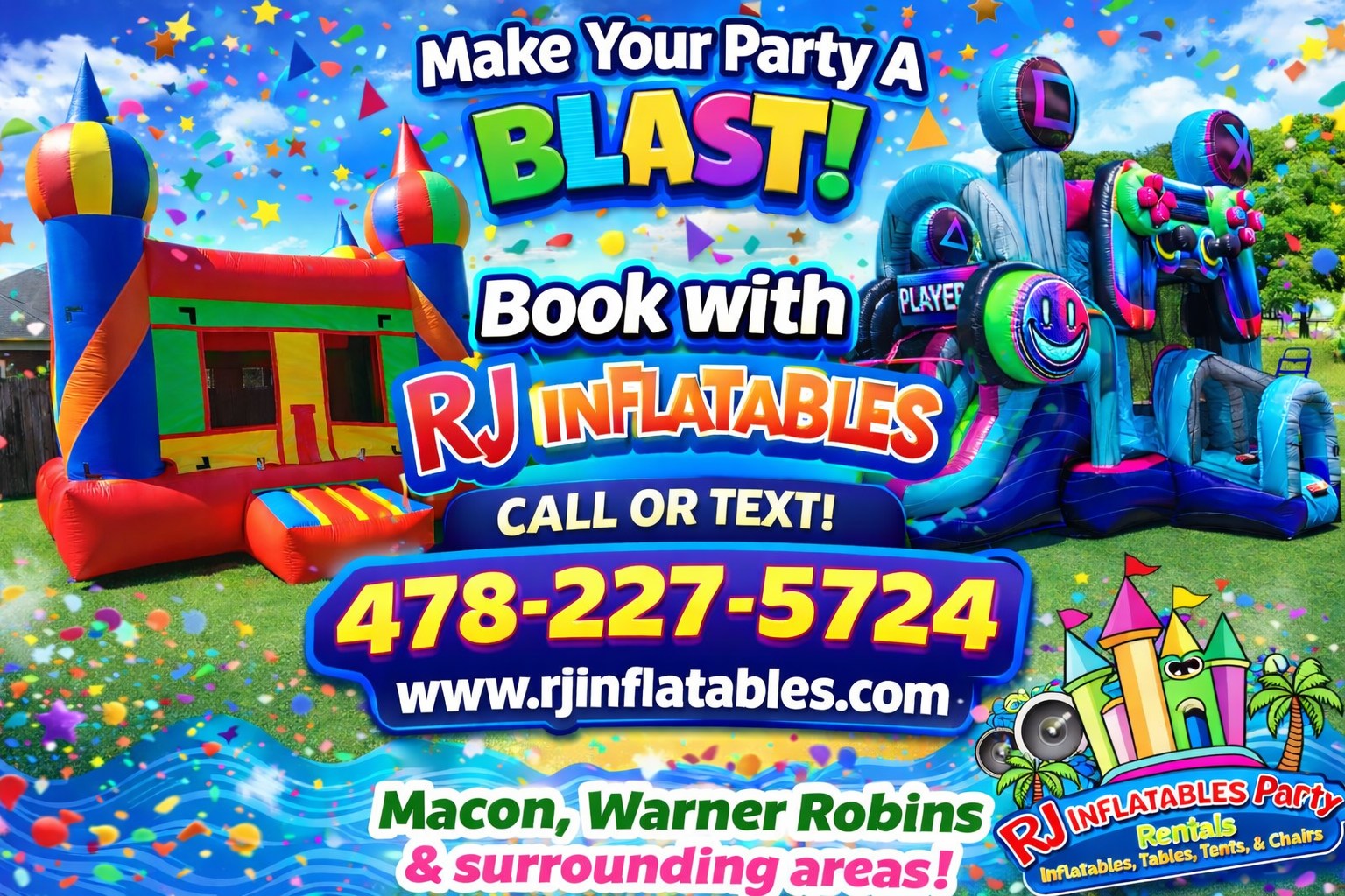 RJ - 🌸☀️ Spring is around the corner… and the kids are READY to bounce ...