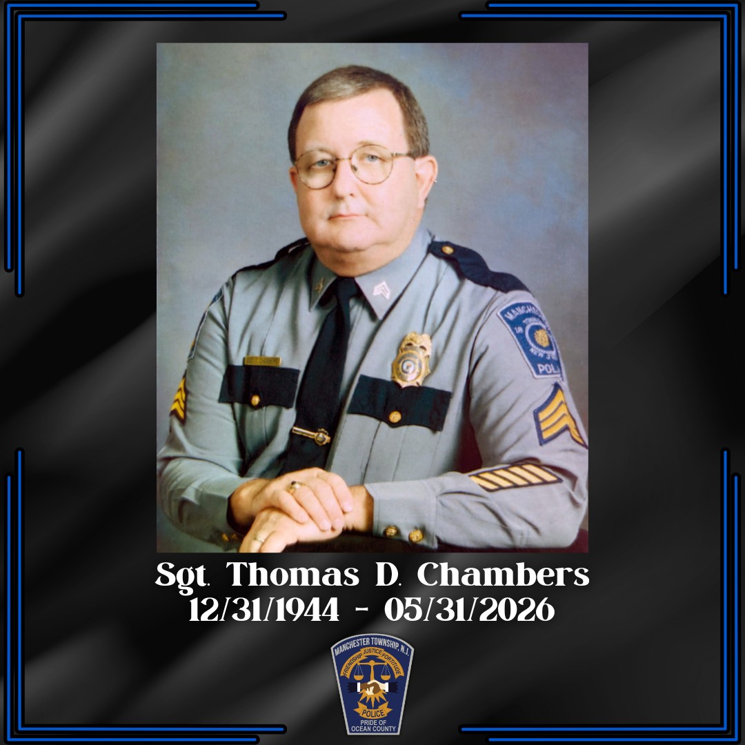 The Manchester Township Police Department is saddened to learn of