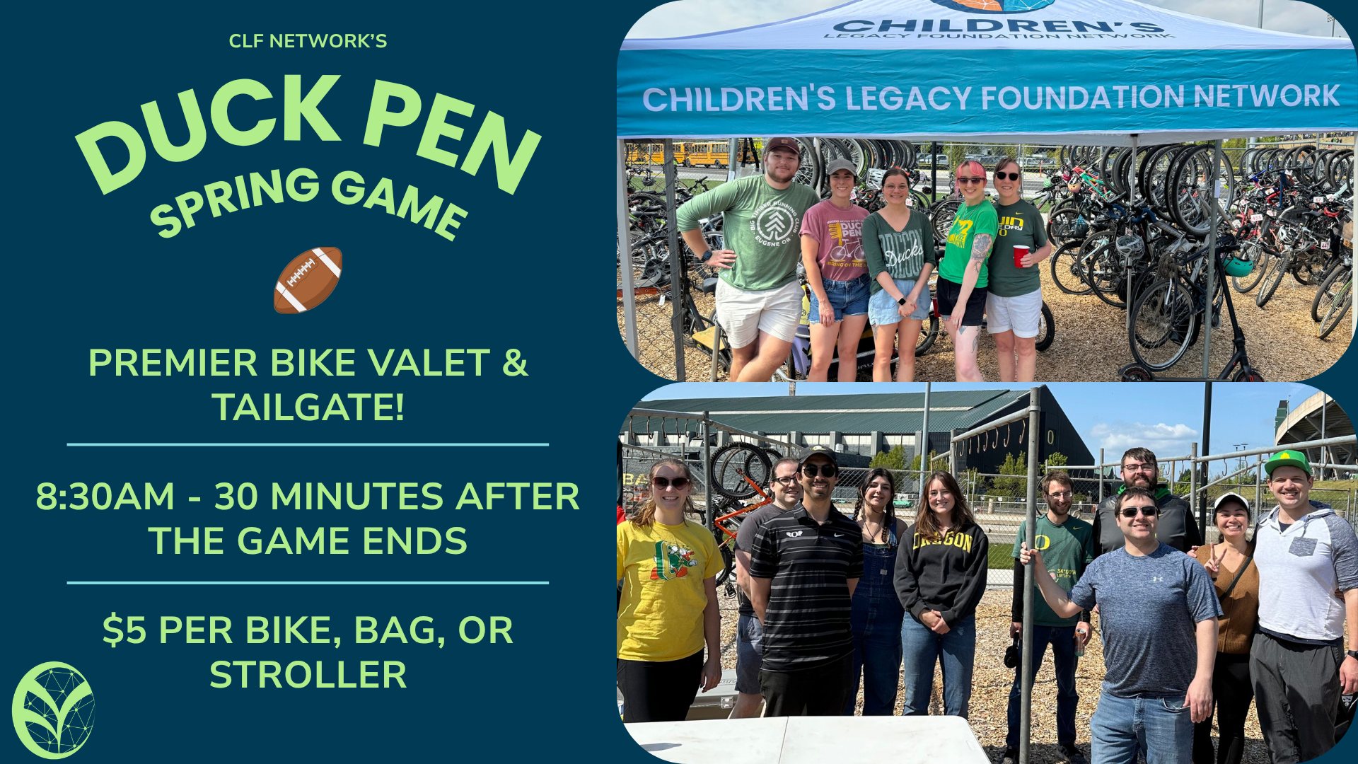Duck Pen Bike Valet & Tailgate - Spring Game 2026!