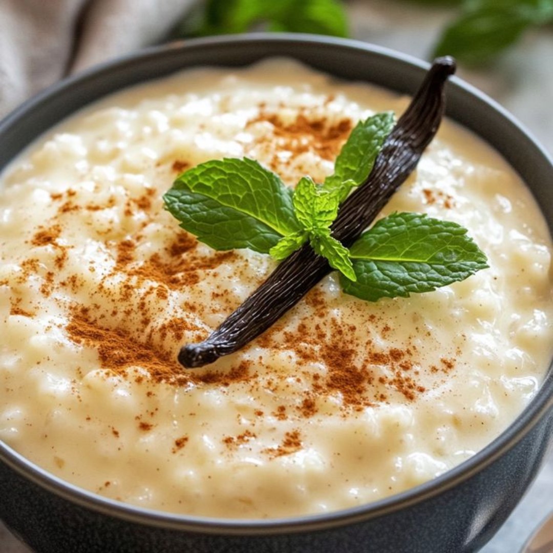 Délices - Riz au lait crémeux à la cannelle et à la vanille 🍚 : ⏱ Temps ...