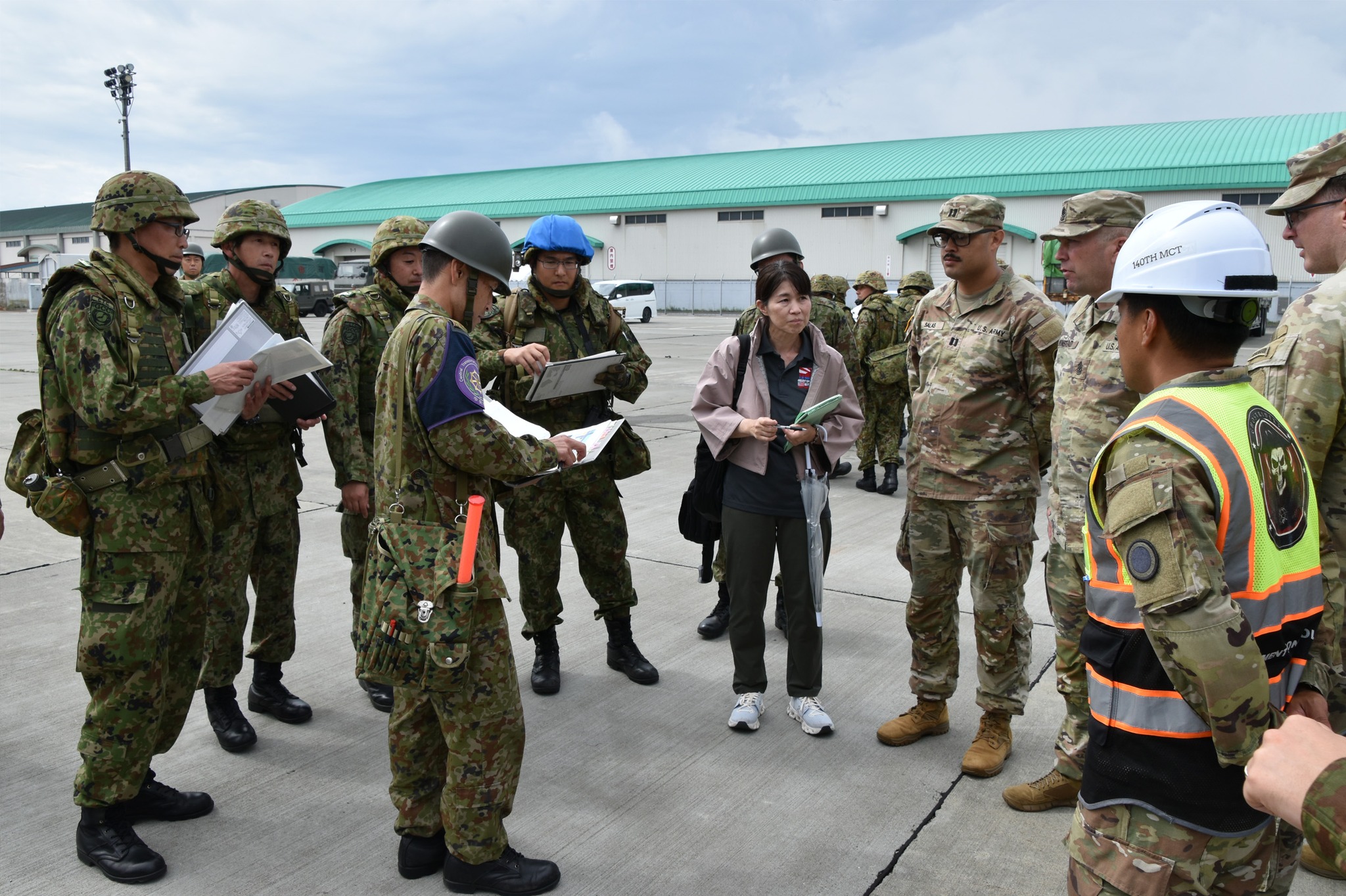 🇺🇸🇯🇵上田陸上幕僚副長は、6月25日、市ヶ谷駐屯地において、米