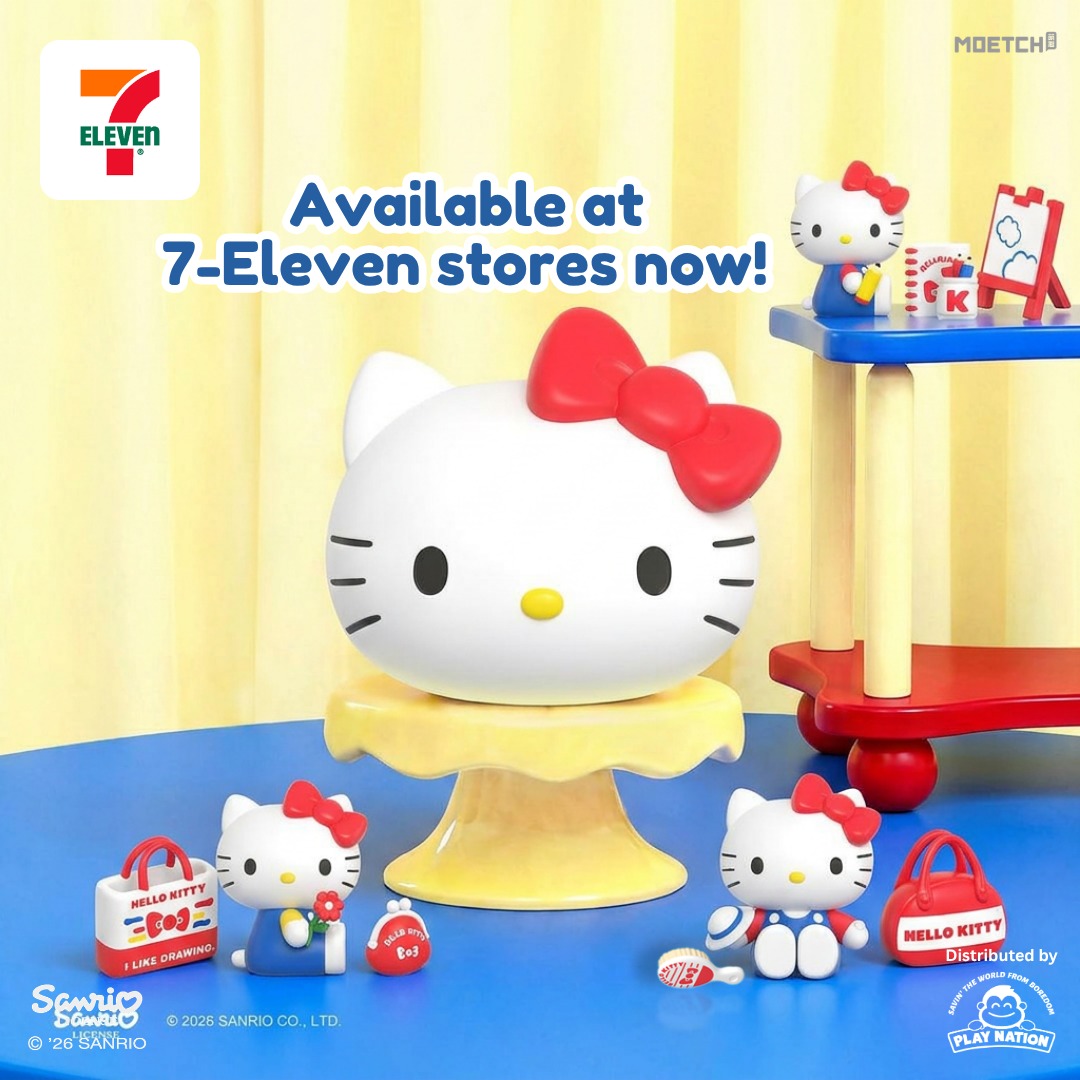 One box, three tiny surprises ✨Meet the Hello Kitty Style Daily