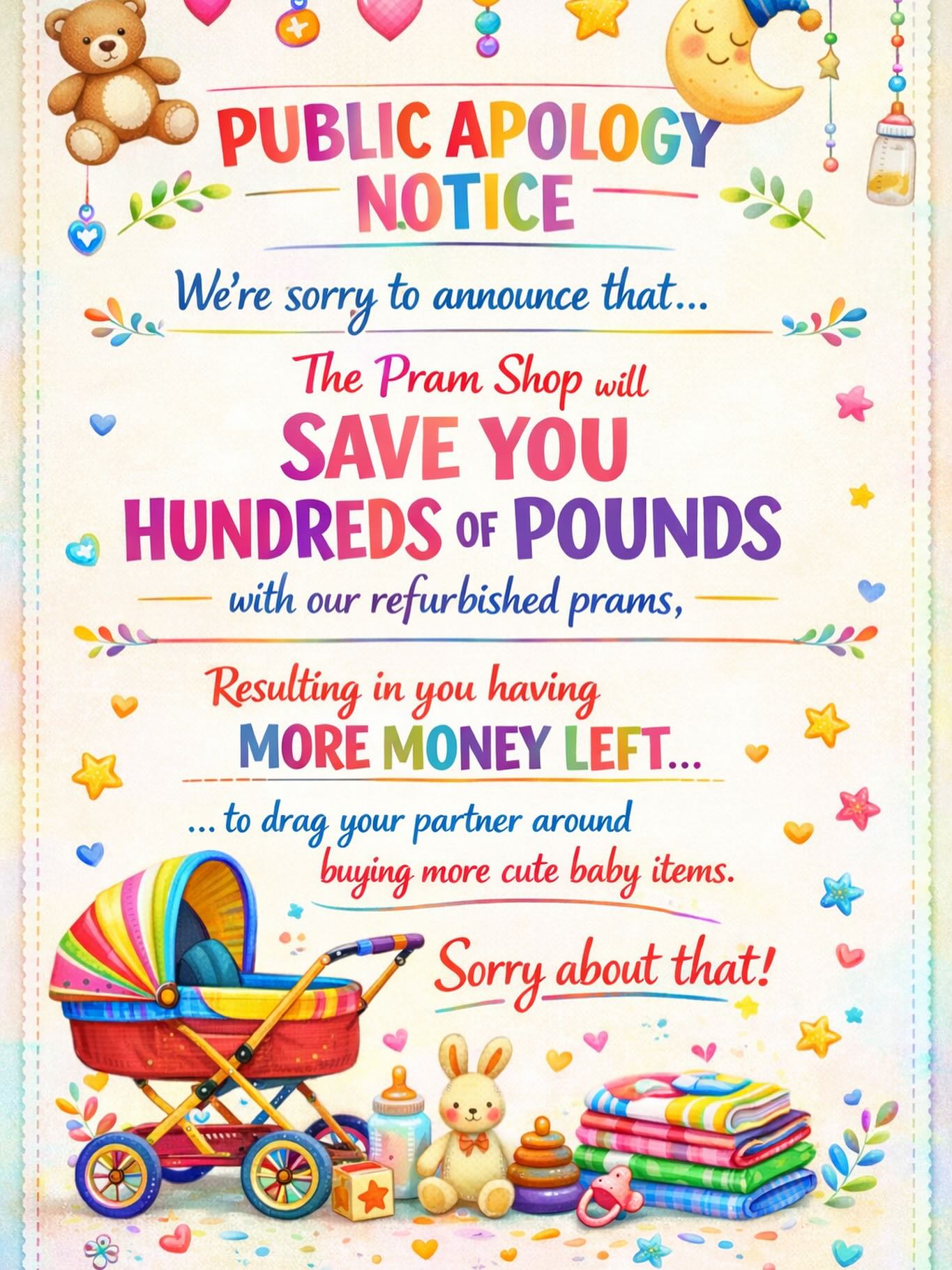 The Pram - 💛💙💚🧡💜💛💙💚 ️🧡💜💛💙💚🧡💜 Save money 💰 save time ⏰ save the 🌎 💓💙 😍 ...