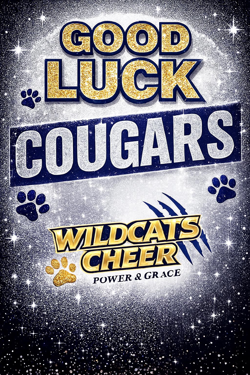 Power - All the hard work comes down to today — good luck, Cougars ...