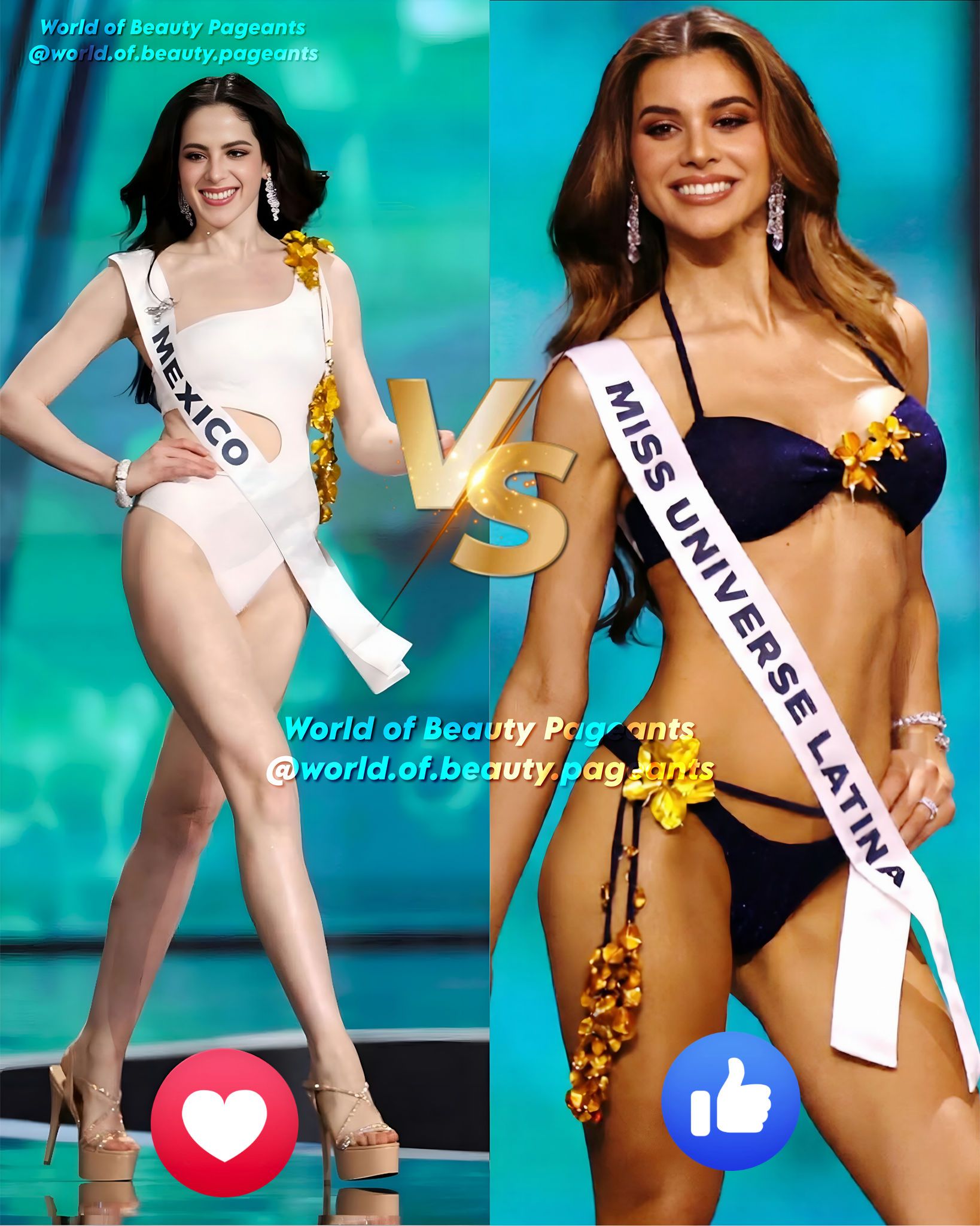 🔥🏳️🆚🇲🇽 SWIMSUIT BATTLE MISS UNIVERSE 2025 🔥 Yamilex  