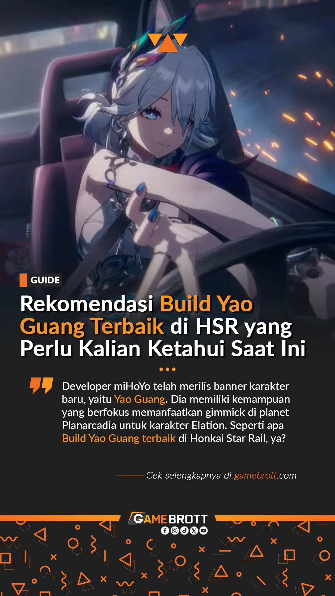 Gamebrott - Rekomendasi Build Yao Guang Honkai Star Rail terbaik yang ...