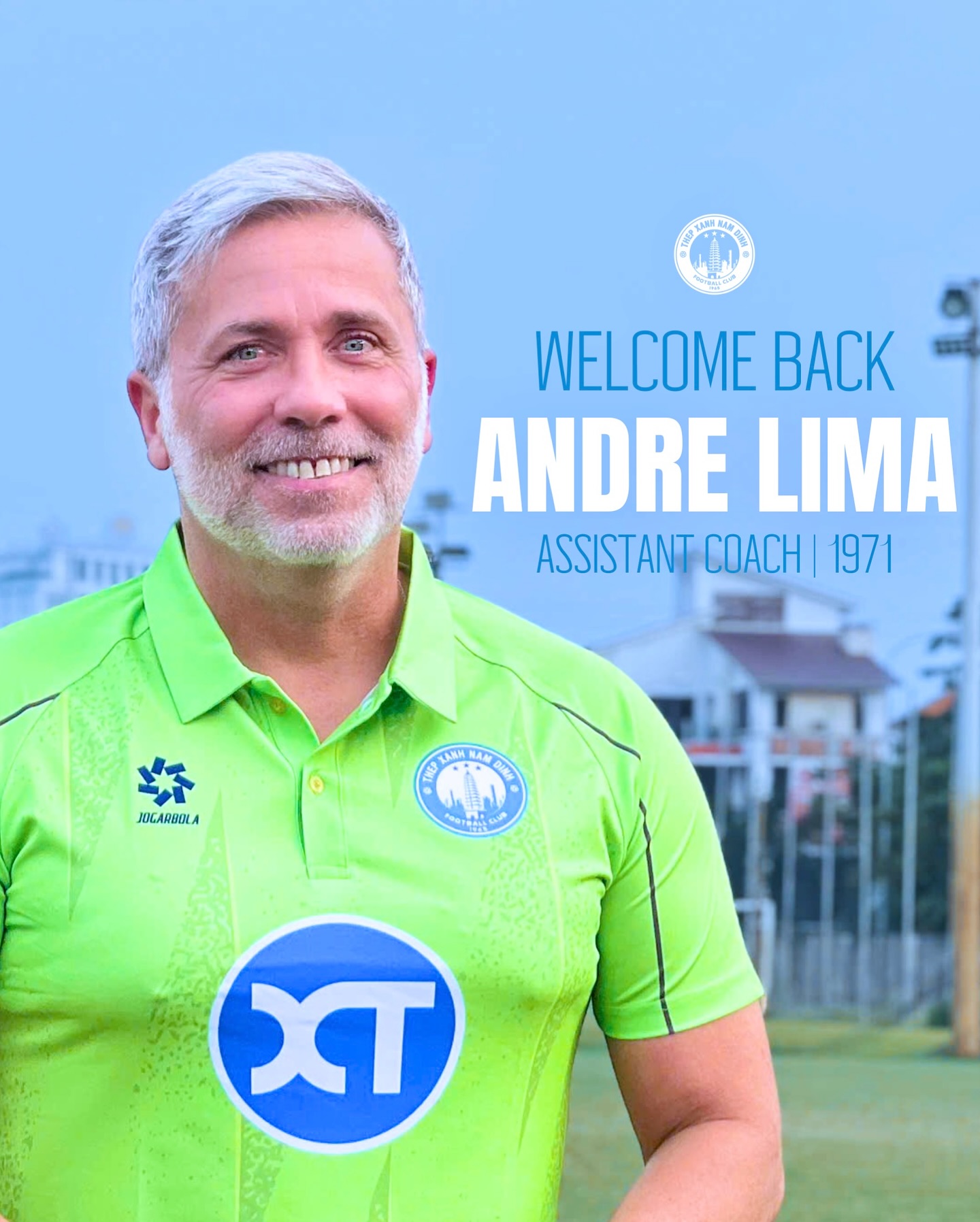Thép - 🤝 Chào mừng sự trở lại của trợ lí HLV Andre Lima Trợ lí HLV ...