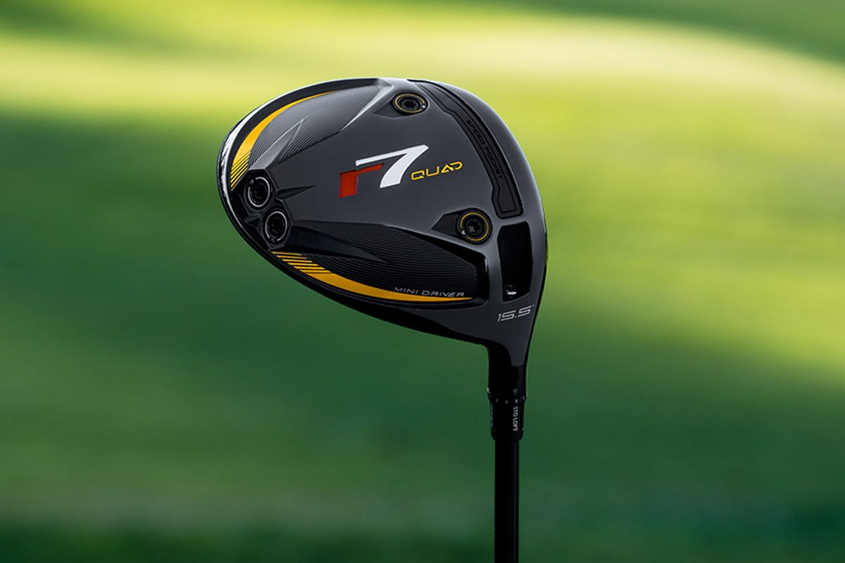 ALL-NEW 15.5° R7 QUAD MINI DRIVER The R7 Quad Mini Driver has been 