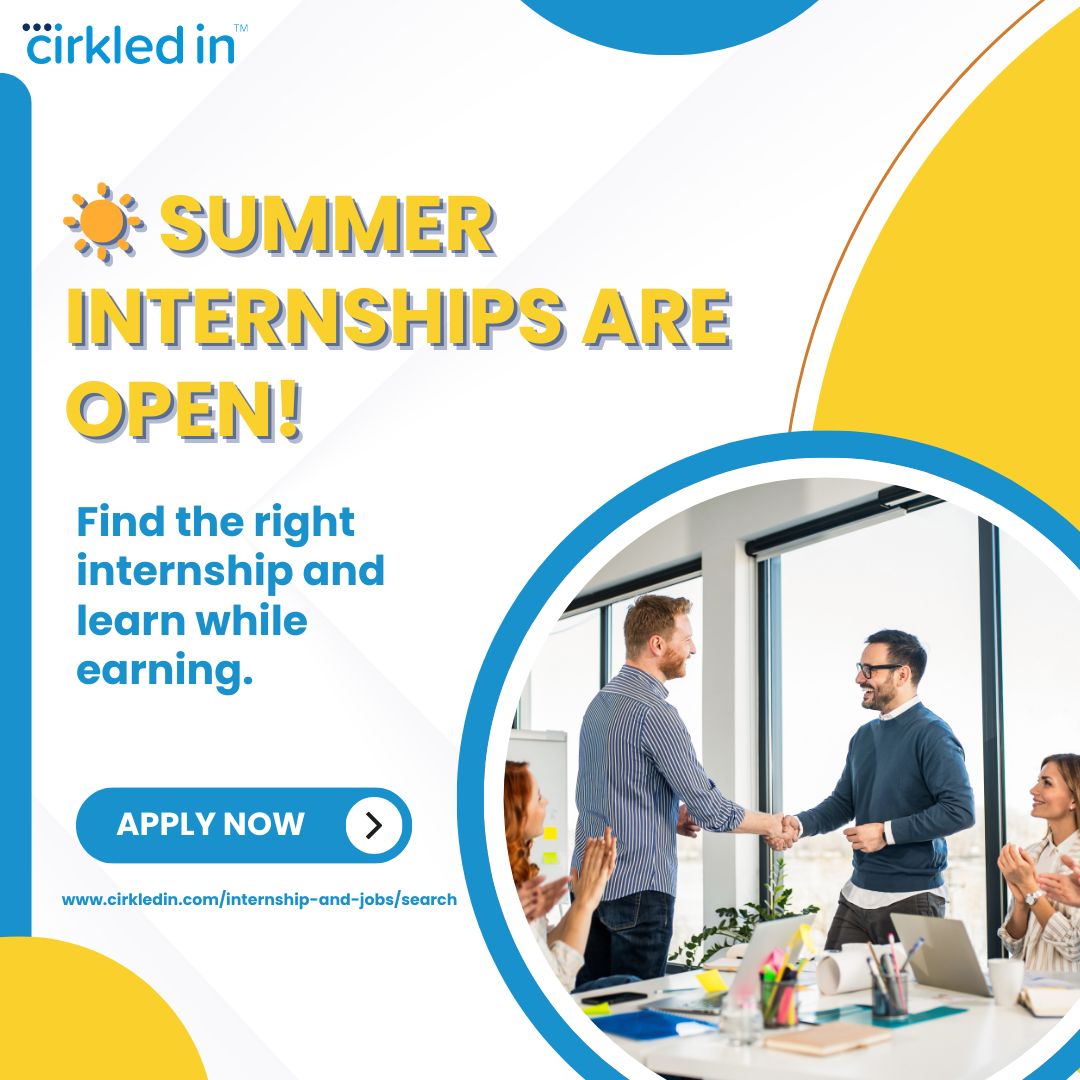 Cirkled - Summer plans loading… ☀️💼 Internships are officially open ...