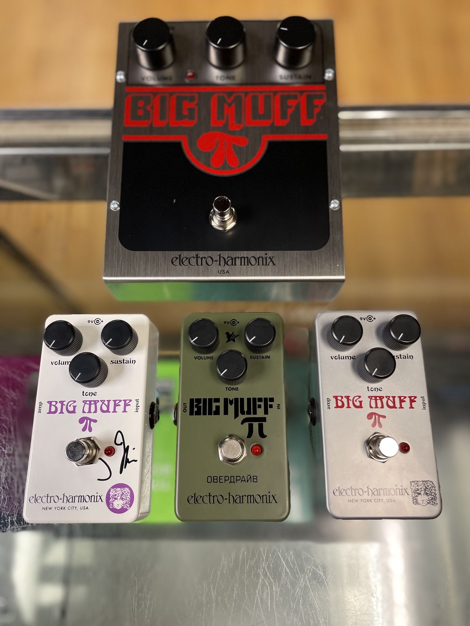 Upcoming project, the legendary Big Muff Ram's Head.