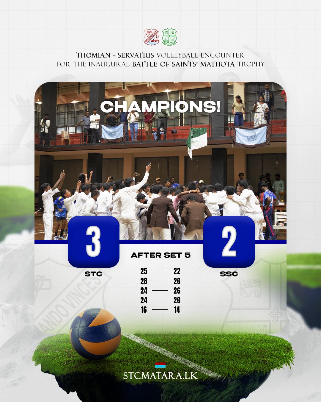 St. - Champions of the Inaugural Battle of Saints’ Mathota Trophy!🏆 ...