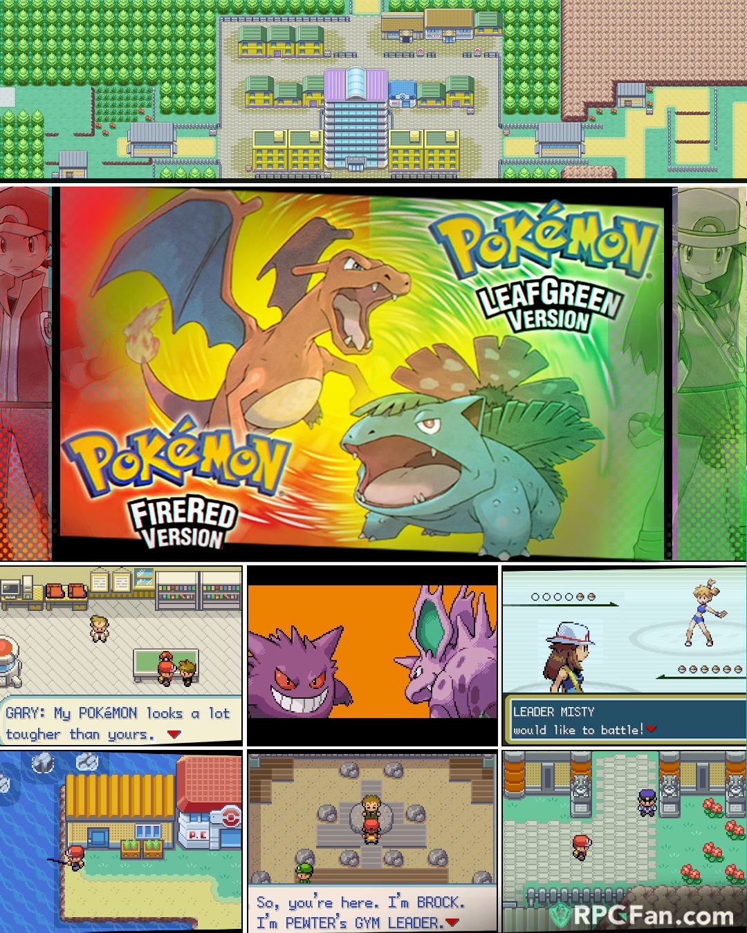 Pokémon FireRed Version and Pokémon LeafGreen Version were