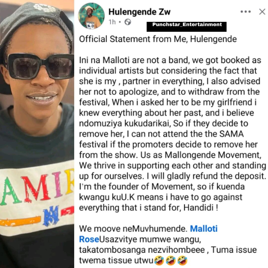 Punchstar - NEWS>>>>>Hulengende Withdraws from SAMA Festival in ...