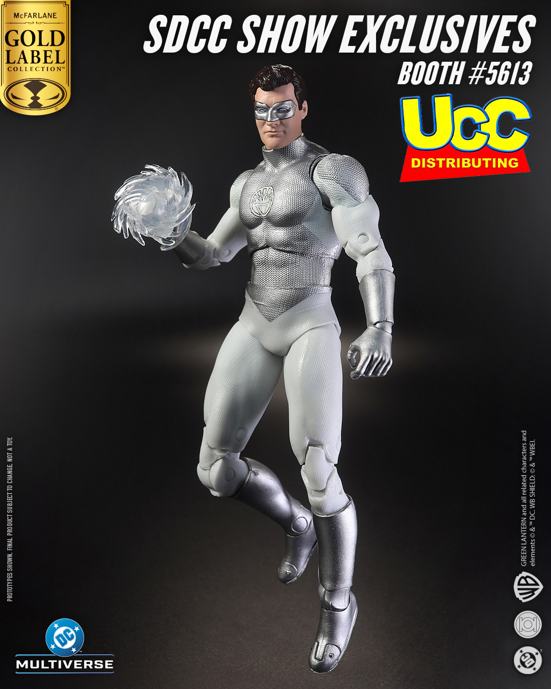 SDCC Show and UCC Exclusive! White Lantern (Hal Jordan) Gold Label