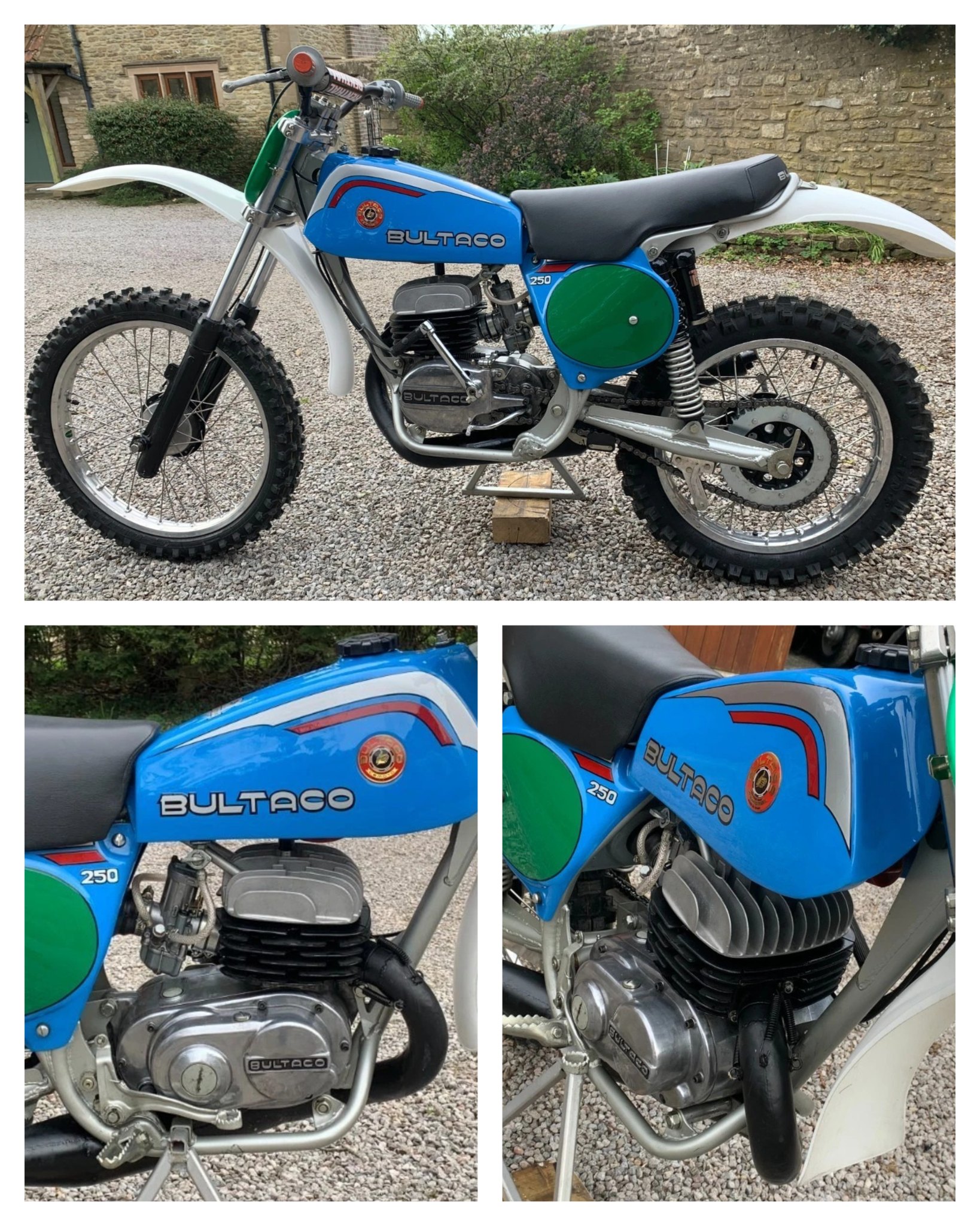 Stunning (Check out the pics 😎) 1977 Bultaco 370cc MK 10 Pursang