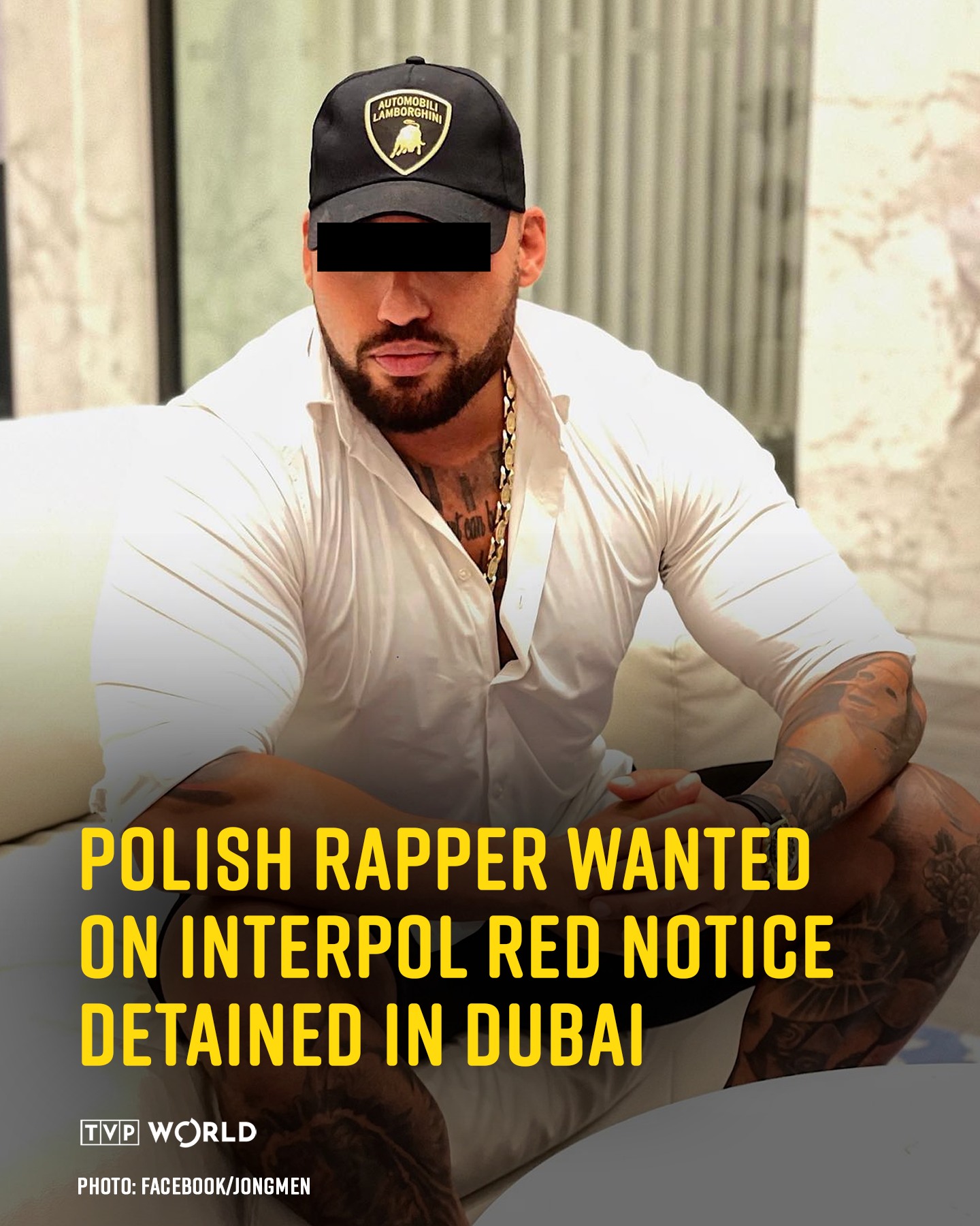 TVP - The Polish rapper Krystian B., known by his stage name Jongmen ...
