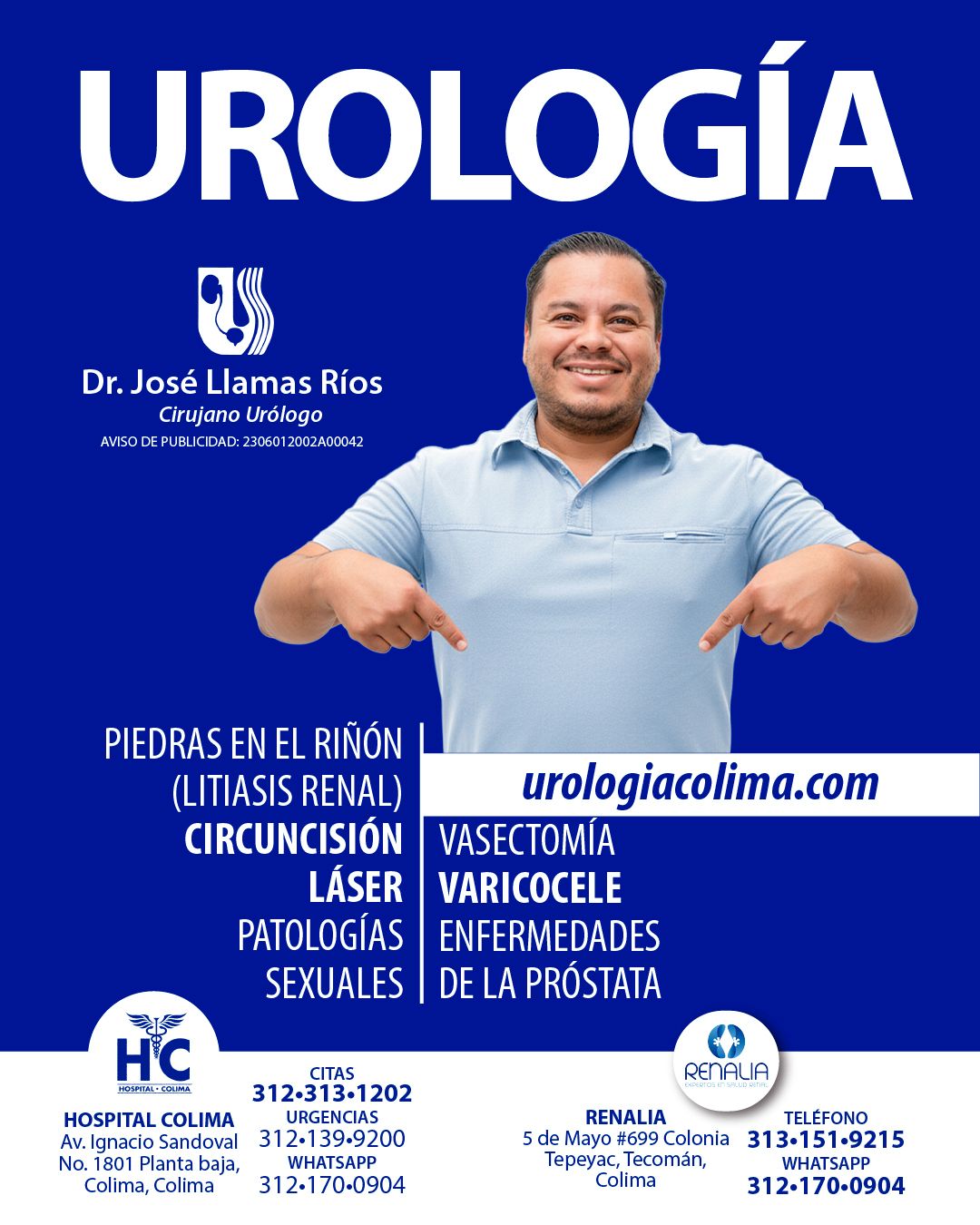 Dr. José Llamas Rios | Colima