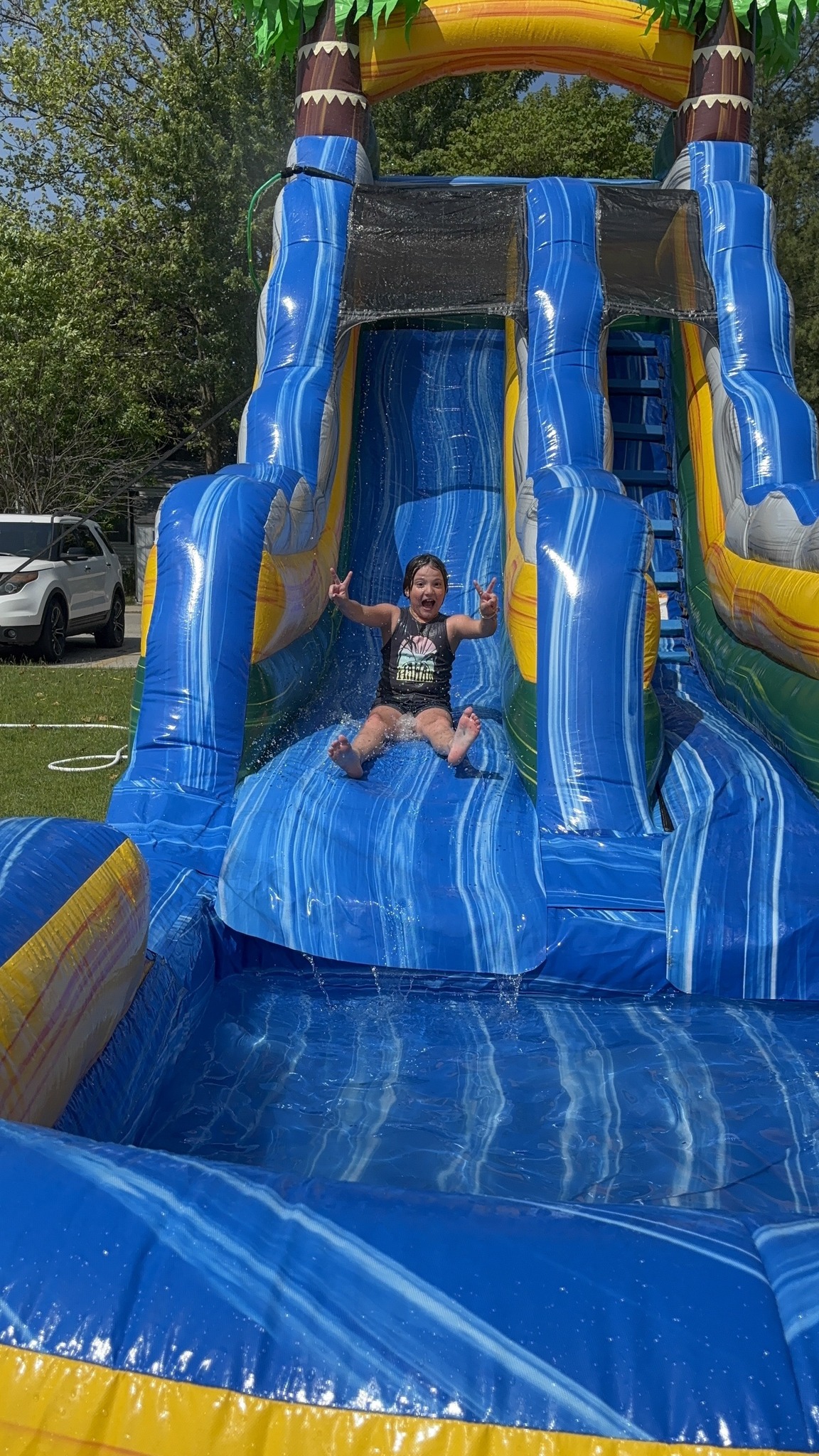 Key - The water slide was a kid favorite! | Facebook